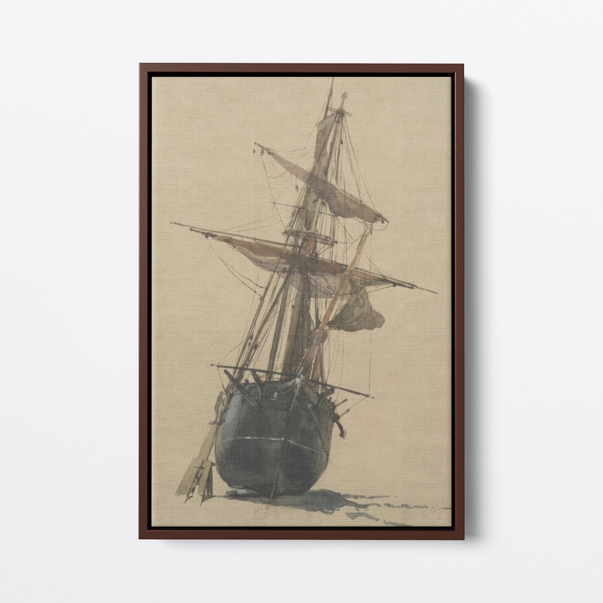 Fishing Vessel | Thomas Richardson | Ave Legato | Canvas Art Prints | Vintage Artwork
