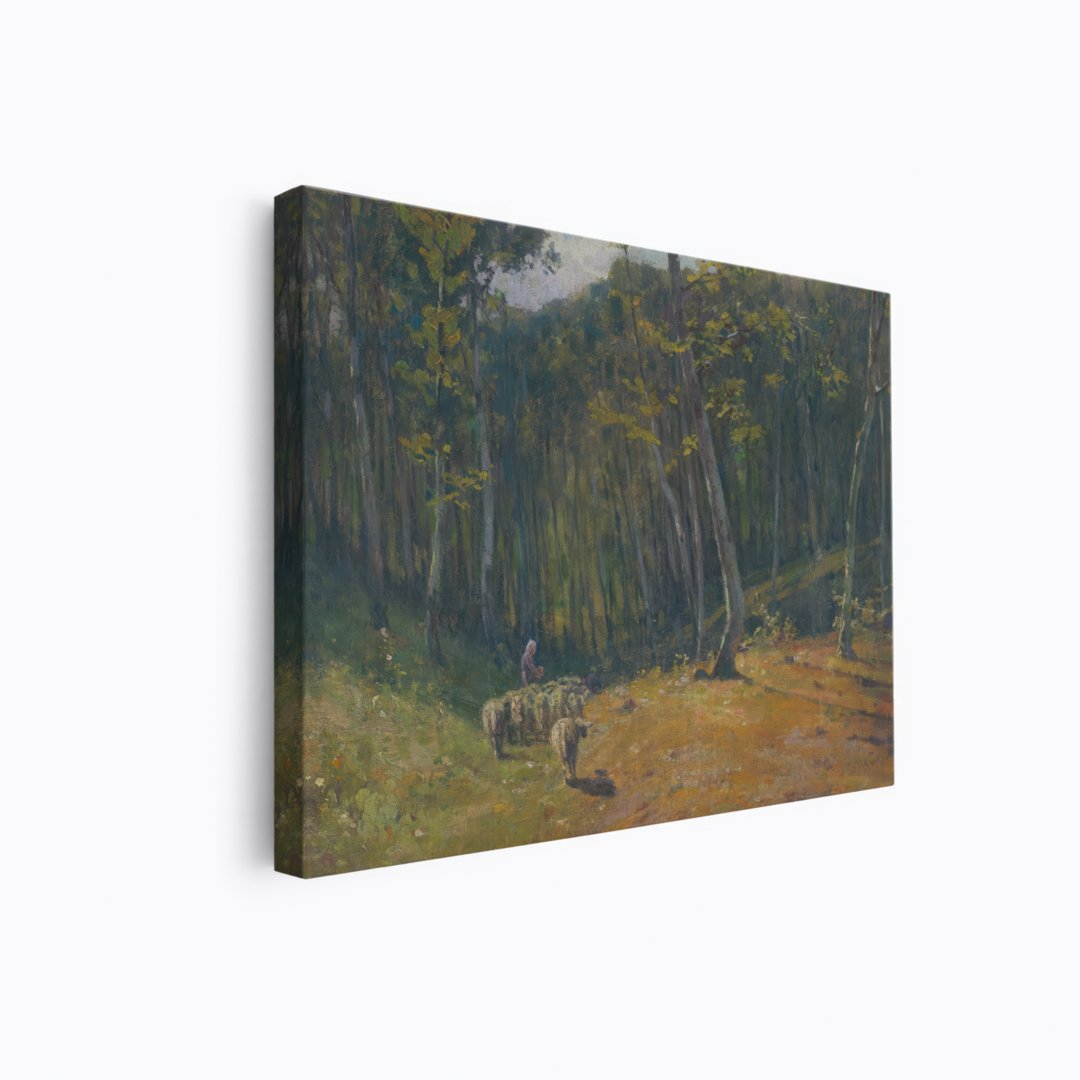 Forest With Sheep | Ľudovít Čordák | Ave Legato Art Prints