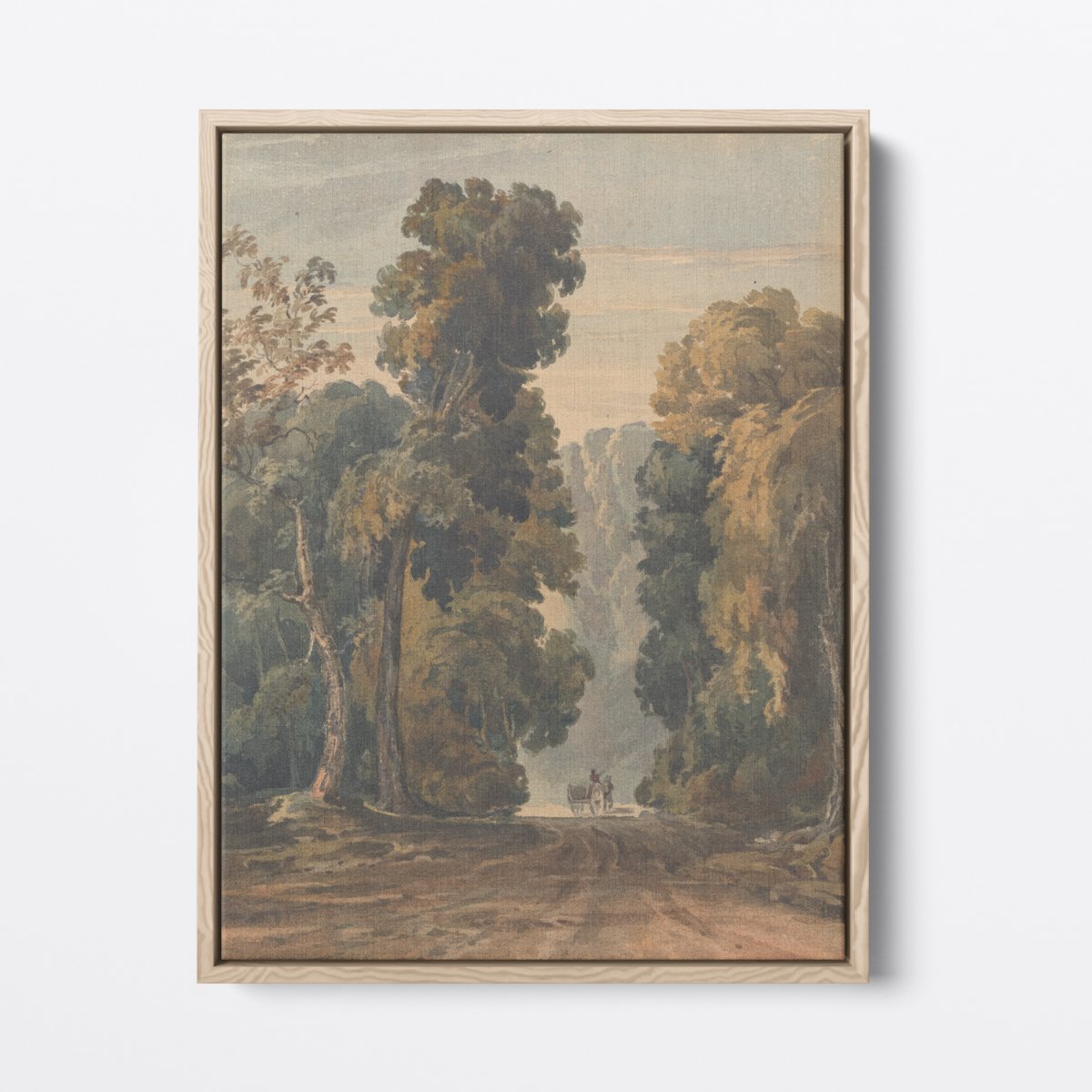 Forested Promenade | Thomas Sully | Ave Legato | Canvas Art Prints | Vintage Artwork