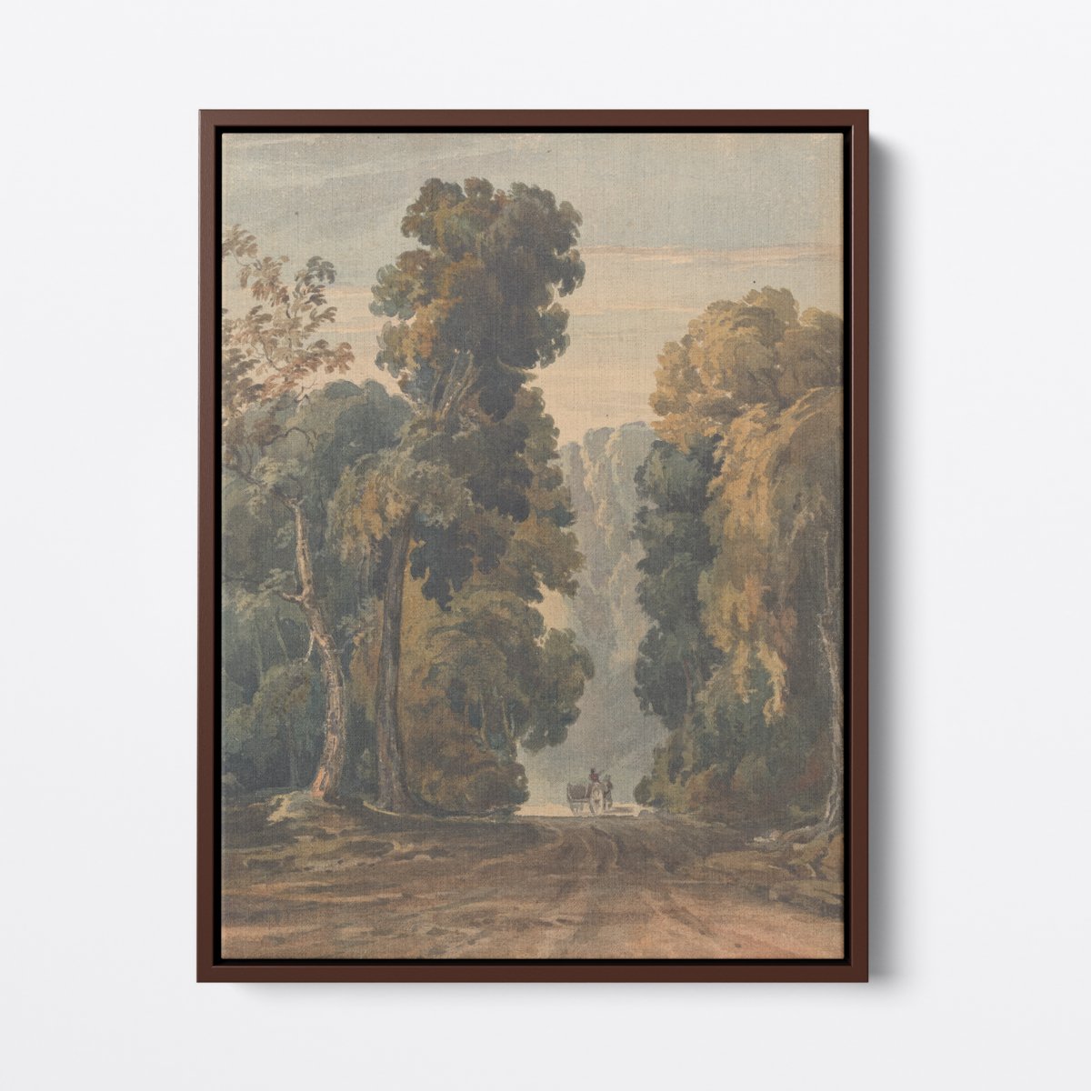 Forested Promenade | Thomas Sully | Ave Legato | Canvas Art Prints | Vintage Artwork