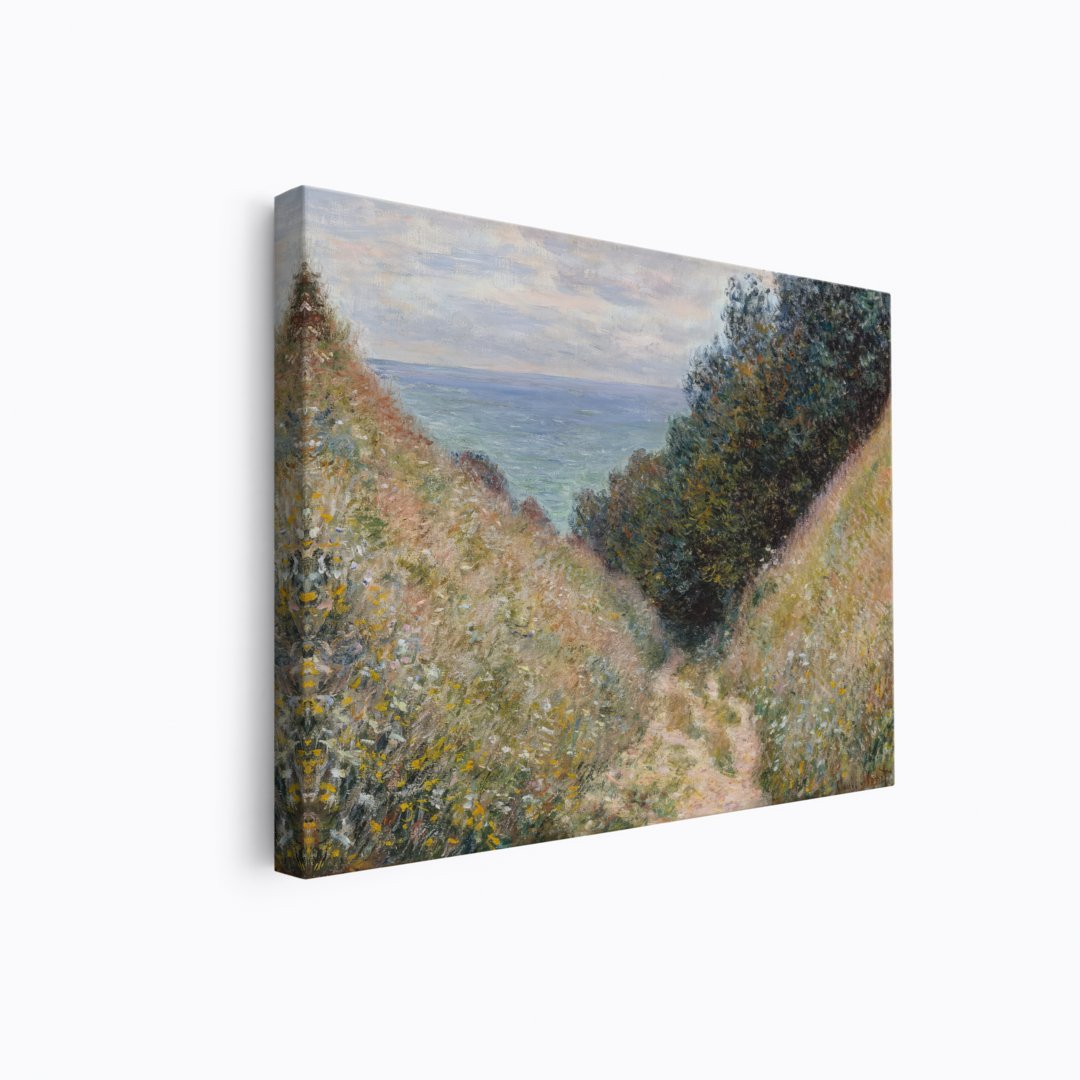 Further Down the Path | Claude Monet | Ave Legato | Canvas Art Prints | Vintage Artwork