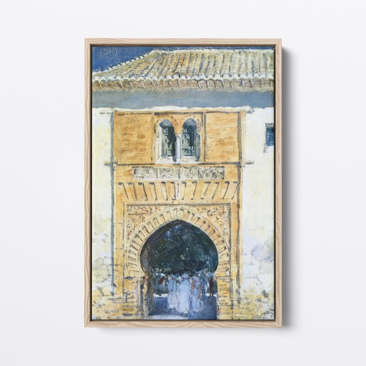 Gate of the Alhambra | Childe Hassam | Ave Legato | Canvas Art Prints | Vintage Artwork