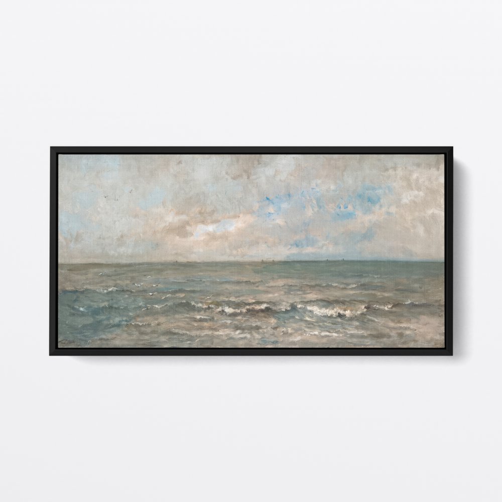 Gazing Into the Infinite Sea | Charles Daubigny | Ave Legato | Canvas Art Prints | Vintage Artwork