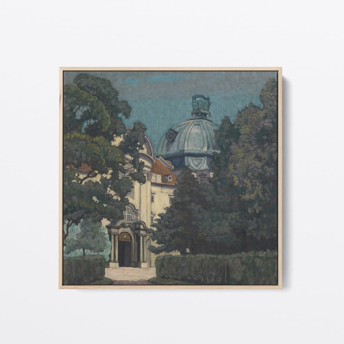 German Monastery | Max Kahrer | Ave Legato | Canvas Art Prints | Vintage Artwork