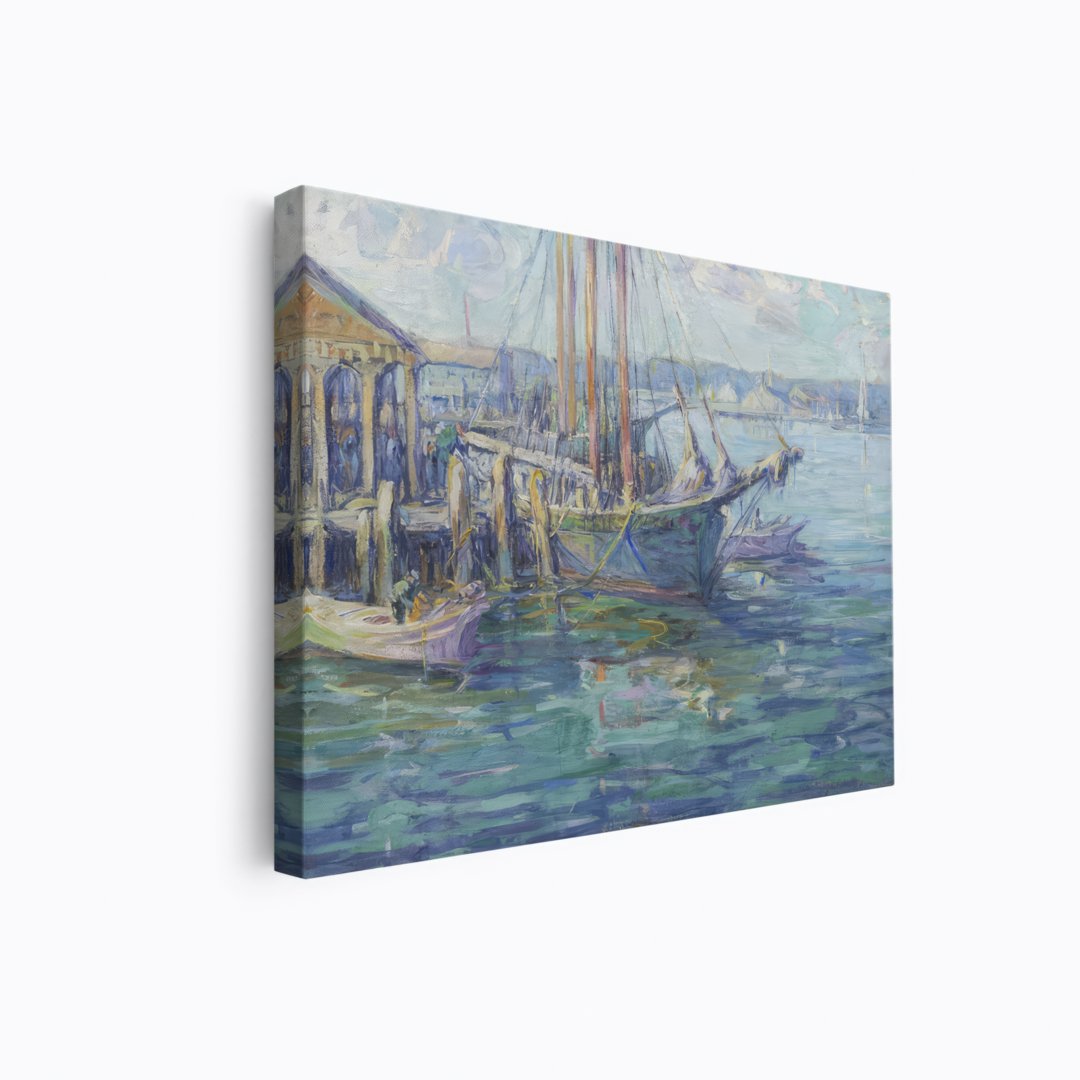 Gloucester Harbor | Kathryn Cherry | Ave Legato | Canvas Art Prints | Vintage Artwork