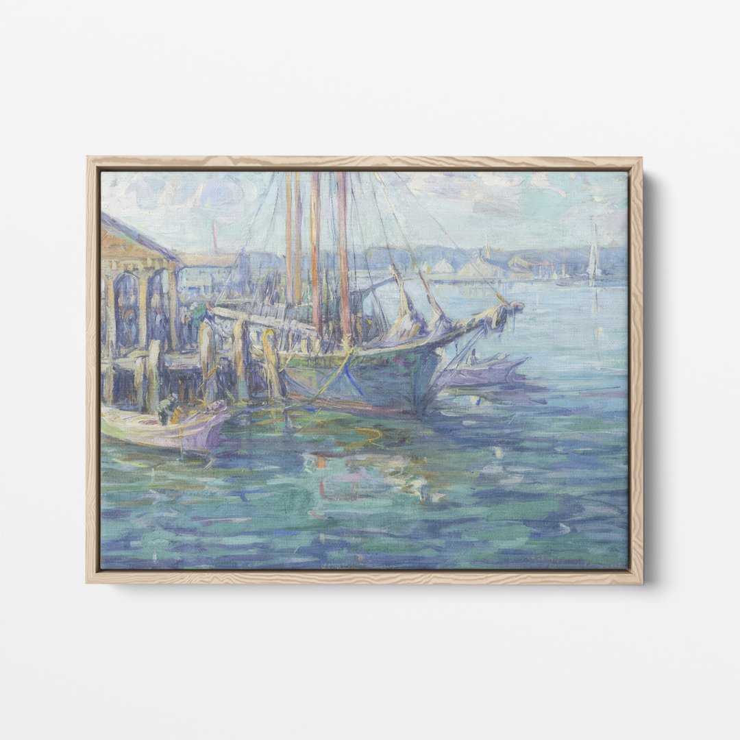 Gloucester Harbor | Kathryn Cherry | Ave Legato | Canvas Art Prints | Vintage Artwork