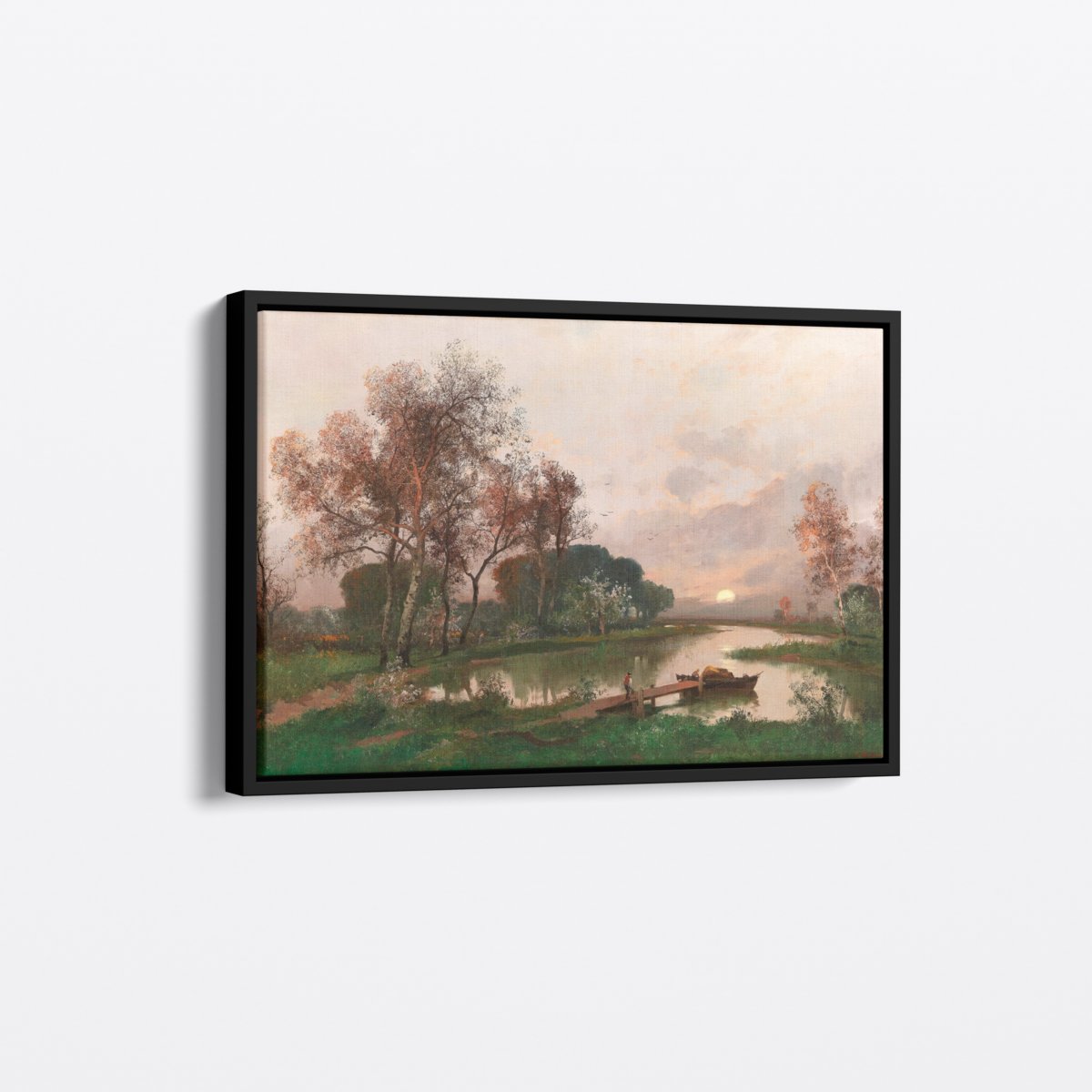 Grace of Rose Pond | Adolf Kaufmann | Ave Legato | Canvas Art Prints | Vintage Artwork