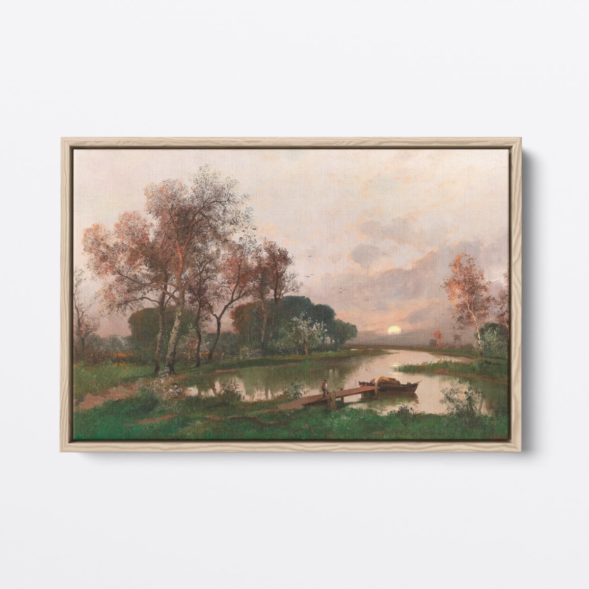 Grace of Rose Pond | Adolf Kaufmann | Ave Legato | Canvas Art Prints | Vintage Artwork