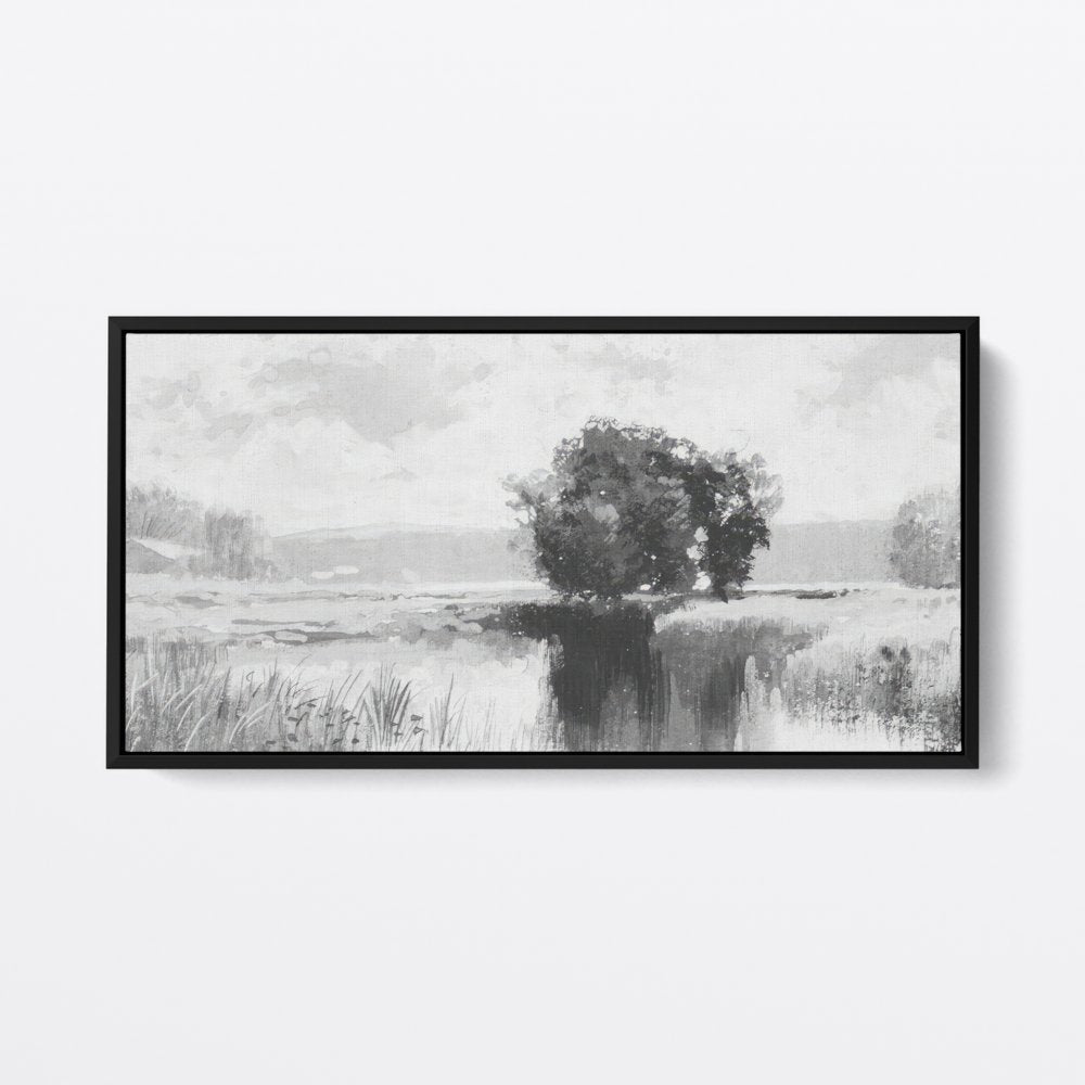 Gray Landscape | Unknown | Ave Legato | Canvas Art Prints | Vintage Artwork