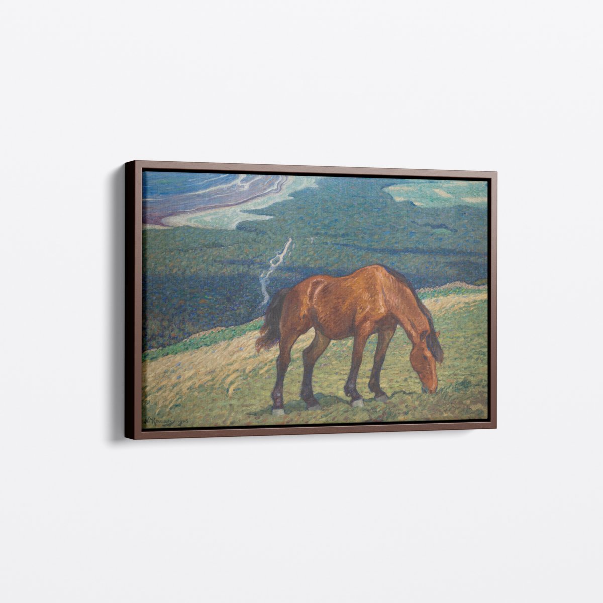 Grazing Horse | Nils Kreuger | Ave Legato Art Prints