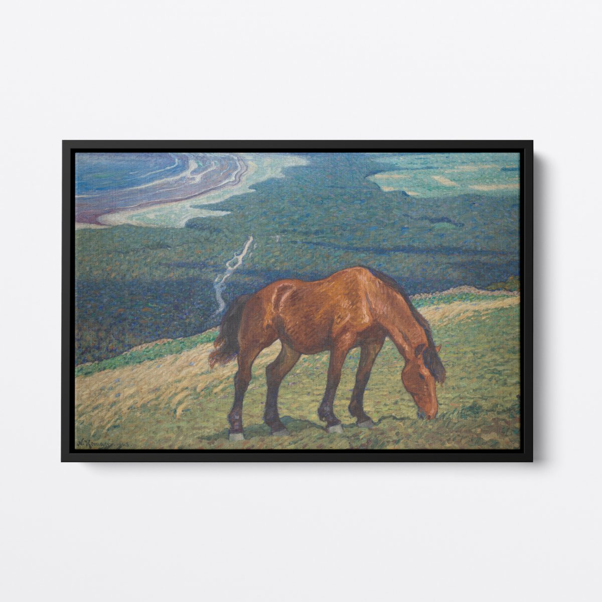 Grazing Horse | Nils Kreuger | Ave Legato Art Prints