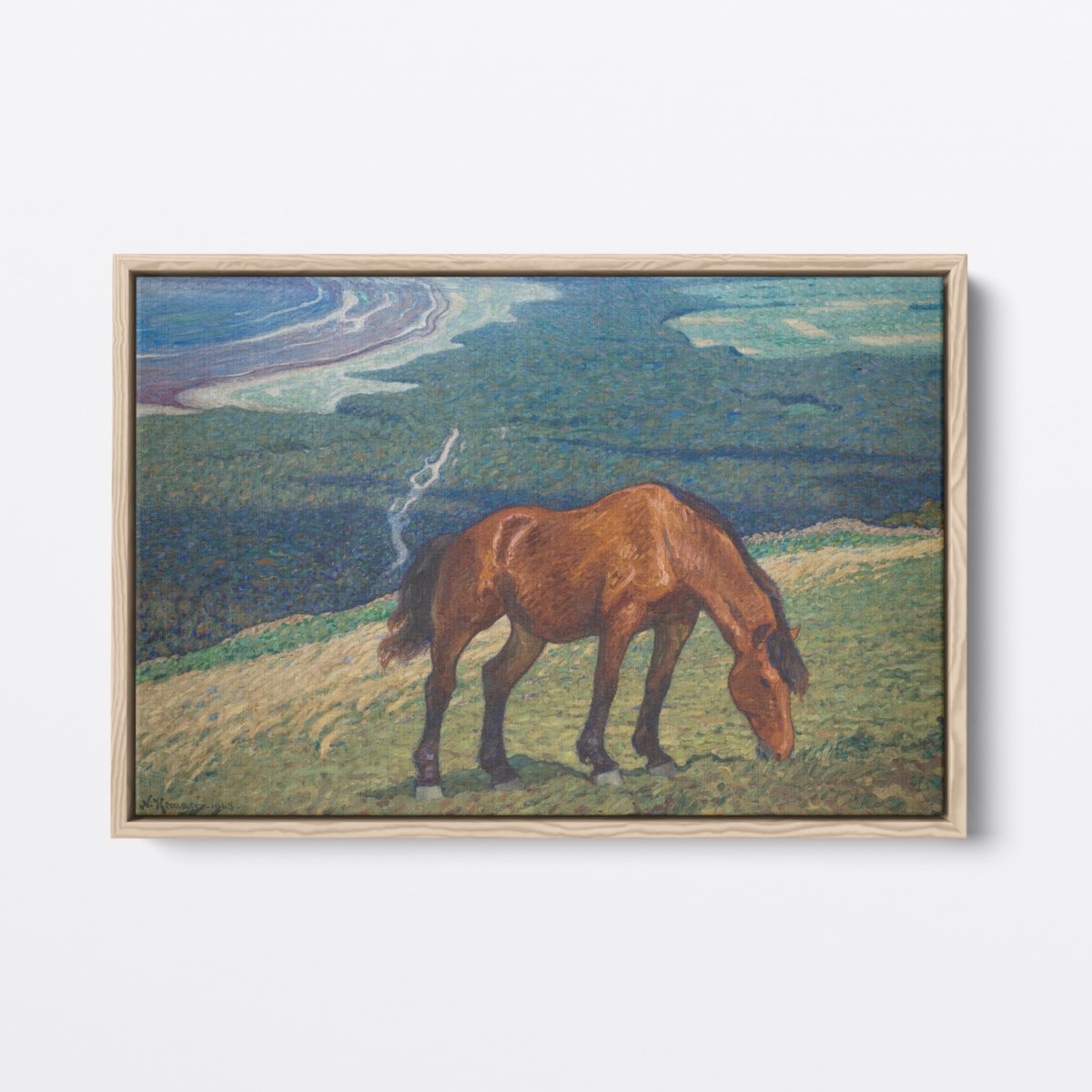 Grazing Horse | Nils Kreuger | Ave Legato Art Prints