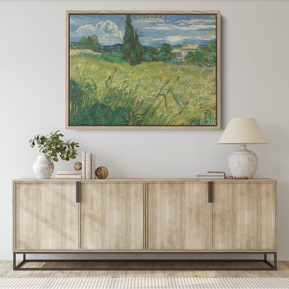 Green Fields | Vincent van Gogh | Ave Legato | Canvas Art Prints | Vintage Artwork