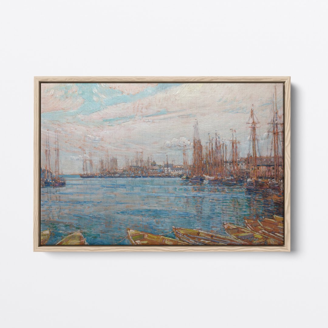 Harbor of a Thousand Masts | Childe Hassam | Ave Legato | Canvas Art Prints | Vintage Artwork