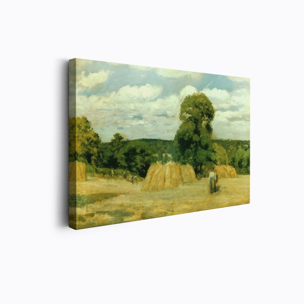Harvest | Camille Pissarro | Ave Legato | Canvas Art Prints | Vintage Artwork
