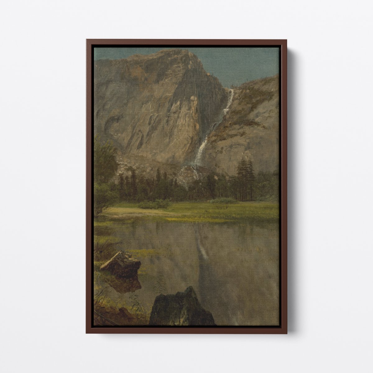 Hetch Hetchy Falls, California | Albert Bierstadt | Ave Legato | Canvas Art Prints | Vintage Artwork