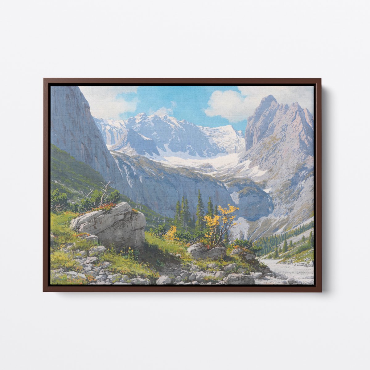 Höllental Glacier | Rudolf Reschreiter | Ave Legato | Canvas Art Prints | Vintage Artwork