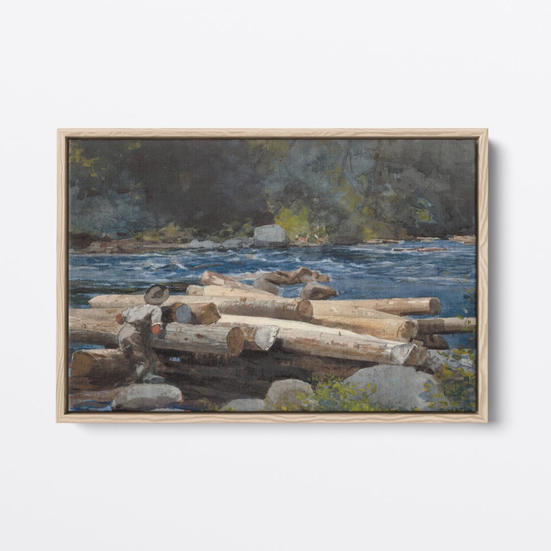 Hudson River | Winslow Homer | Ave Legato | Canvas Art Prints | Vintage Artwork
