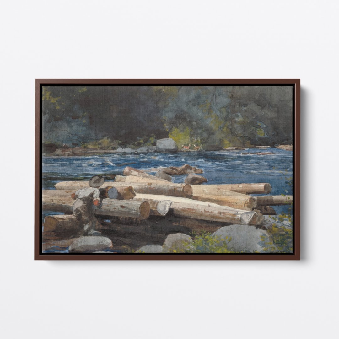 Hudson River | Winslow Homer | Ave Legato | Canvas Art Prints | Vintage Artwork