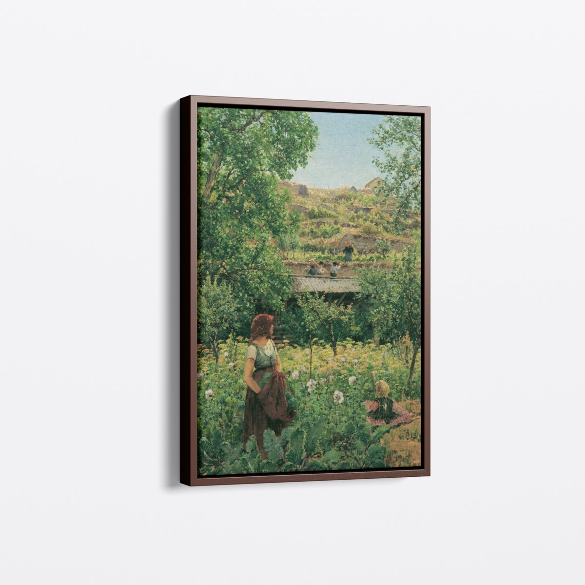 In the Poppies | Theodor Von Hörmann | Ave Legato | Canvas Art Prints | Vintage Artwork