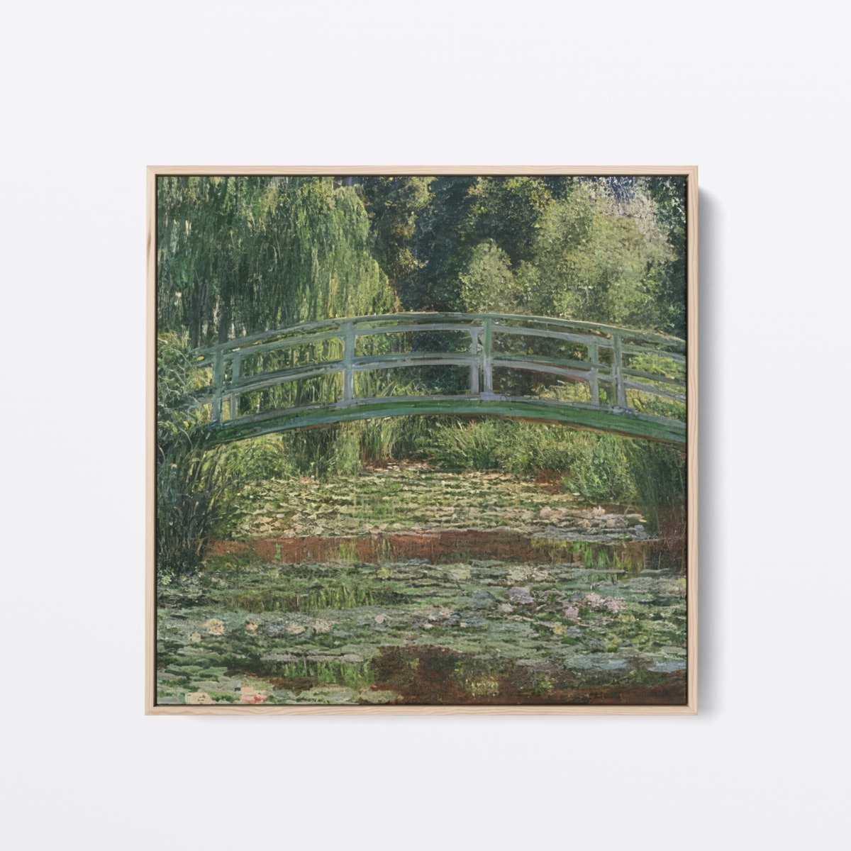 Japanese Footbridge Over Waterlily Pond | Claude Monet | Ave Legato Art Prints