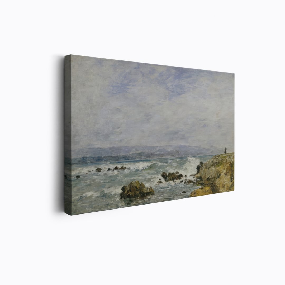La Pointe de l'Ilette Antibes | Eugène Boudin | Ave Legato | Canvas Art Prints | Vintage Artwork