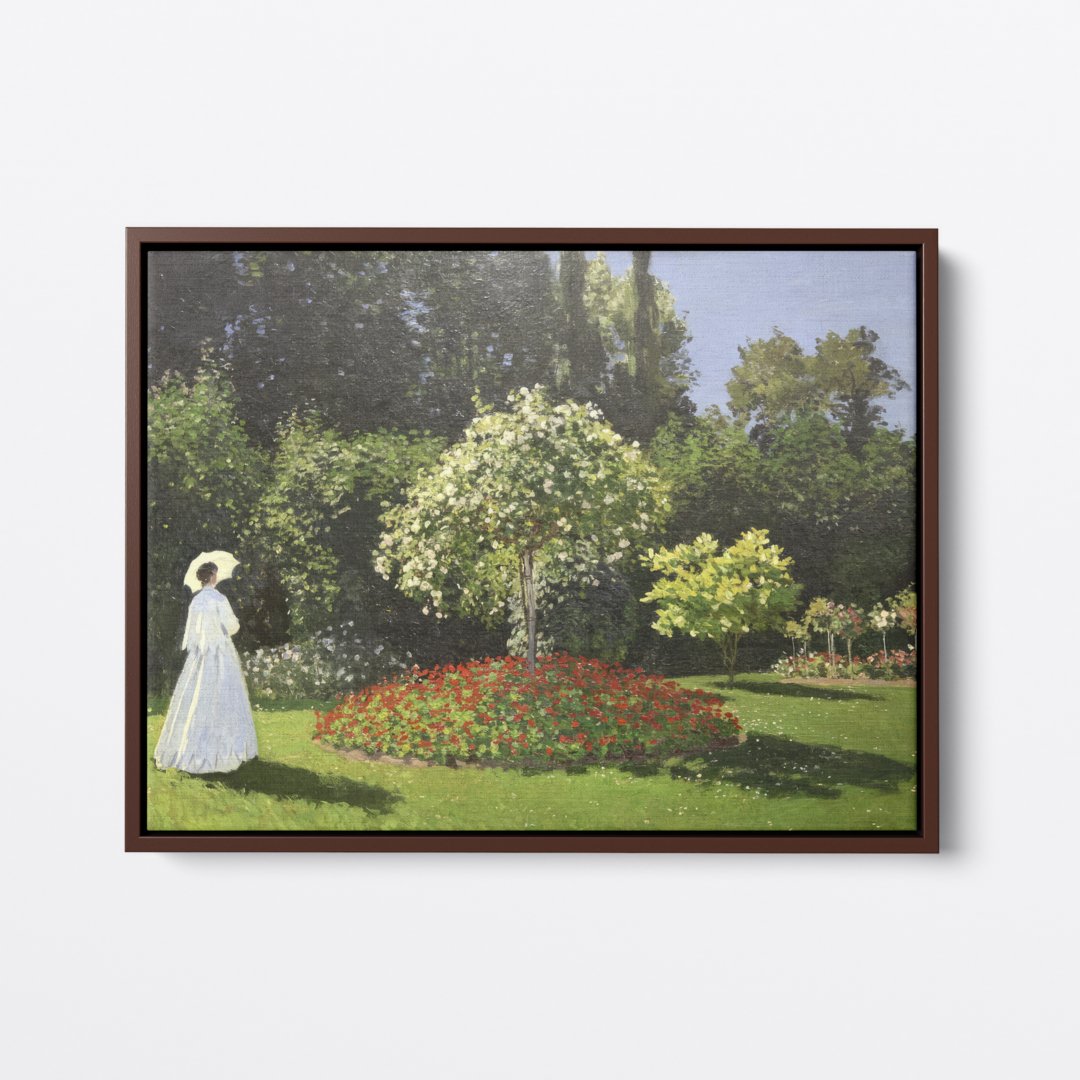 Lady in the Garden | Claude Monet | Ave Legato | Canvas Art Prints | Vintage Artwork