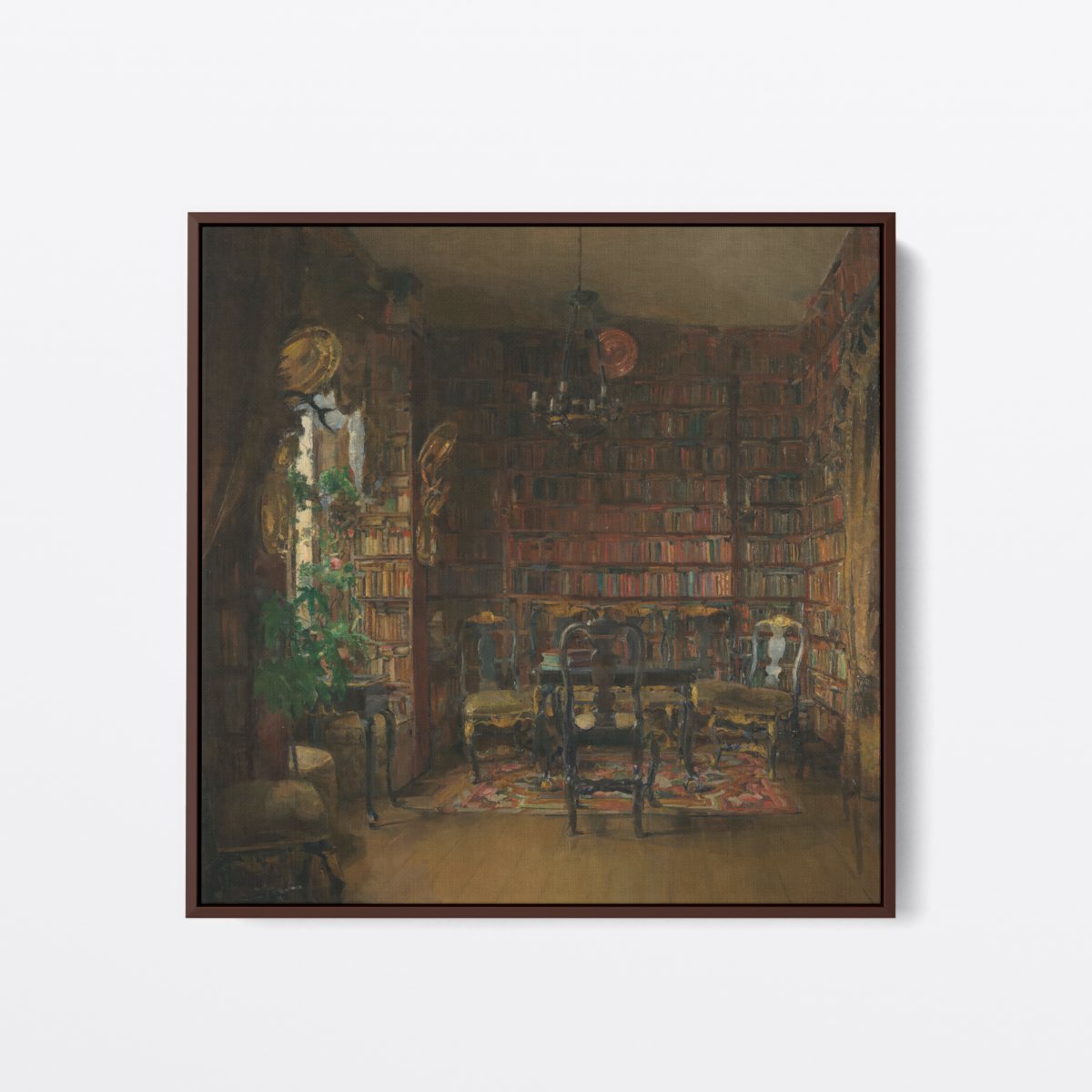 Library of Thorvald Boeck | Harriet Backer | Ave Legato Art Prints