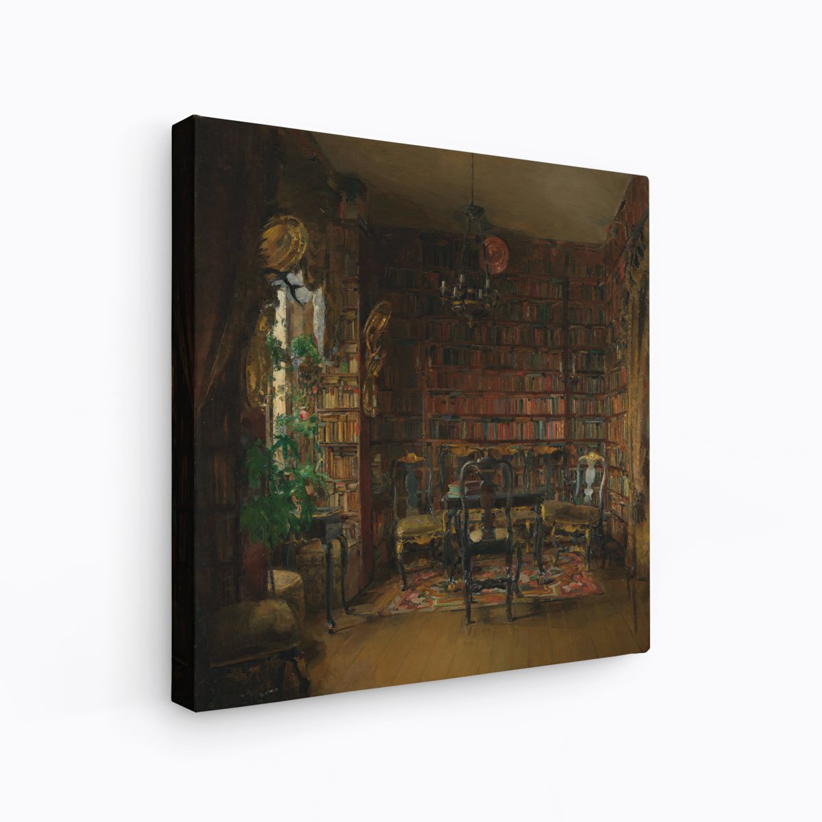 Library of Thorvald Boeck | Harriet Backer | Ave Legato Art Prints