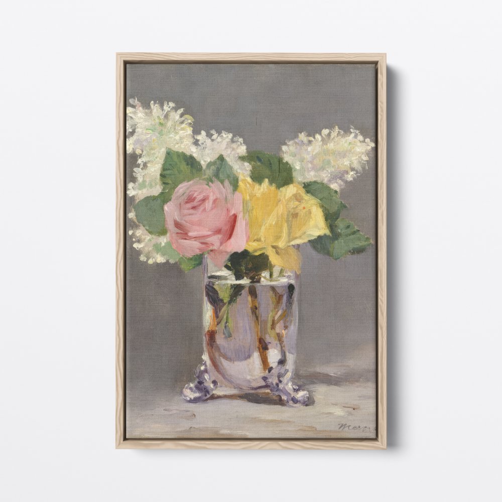 Lilacs and Roses | Édouard Manet | Ave Legato | Canvas Art Prints | Vintage Artwork