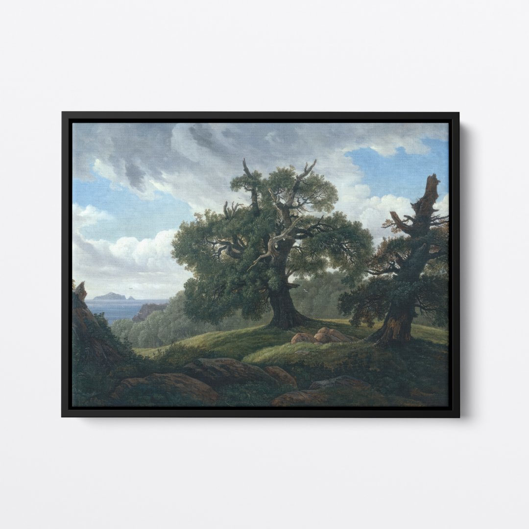 Memory of a Wooded Island | Carl Carus | Ave Legato | Canvas Art Prints | Vintage Artwork