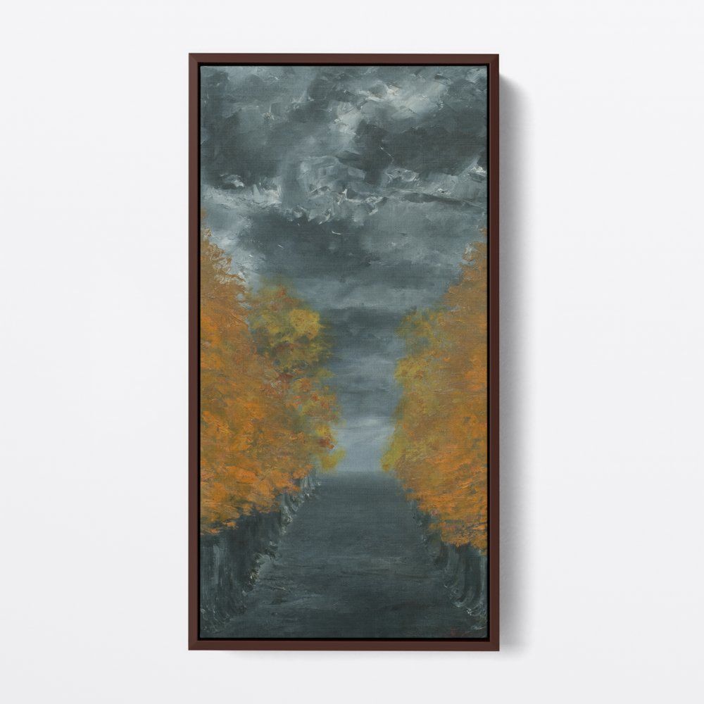 Moody Autumn Evening | John Twachtman | Ave Legato | Canvas Art Prints | Vintage Artwork