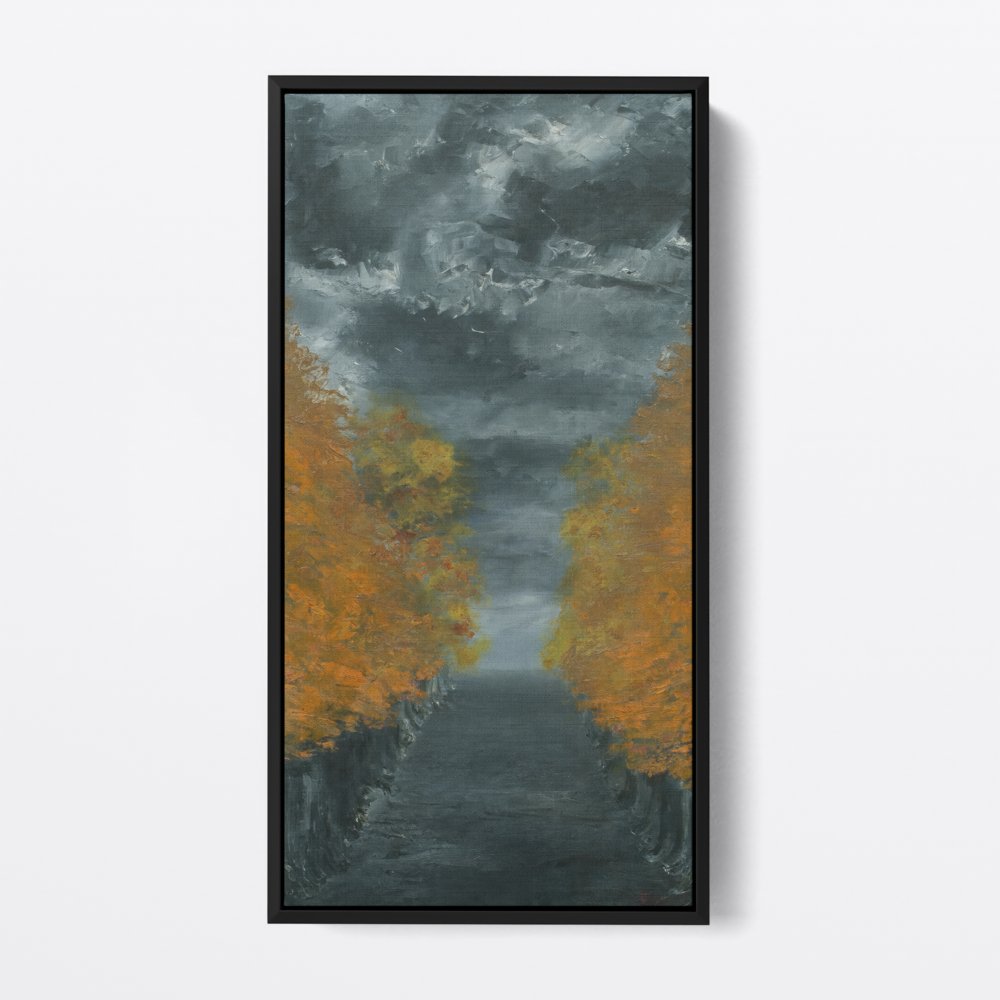 Moody Autumn Evening | John Twachtman | Ave Legato | Canvas Art Prints | Vintage Artwork