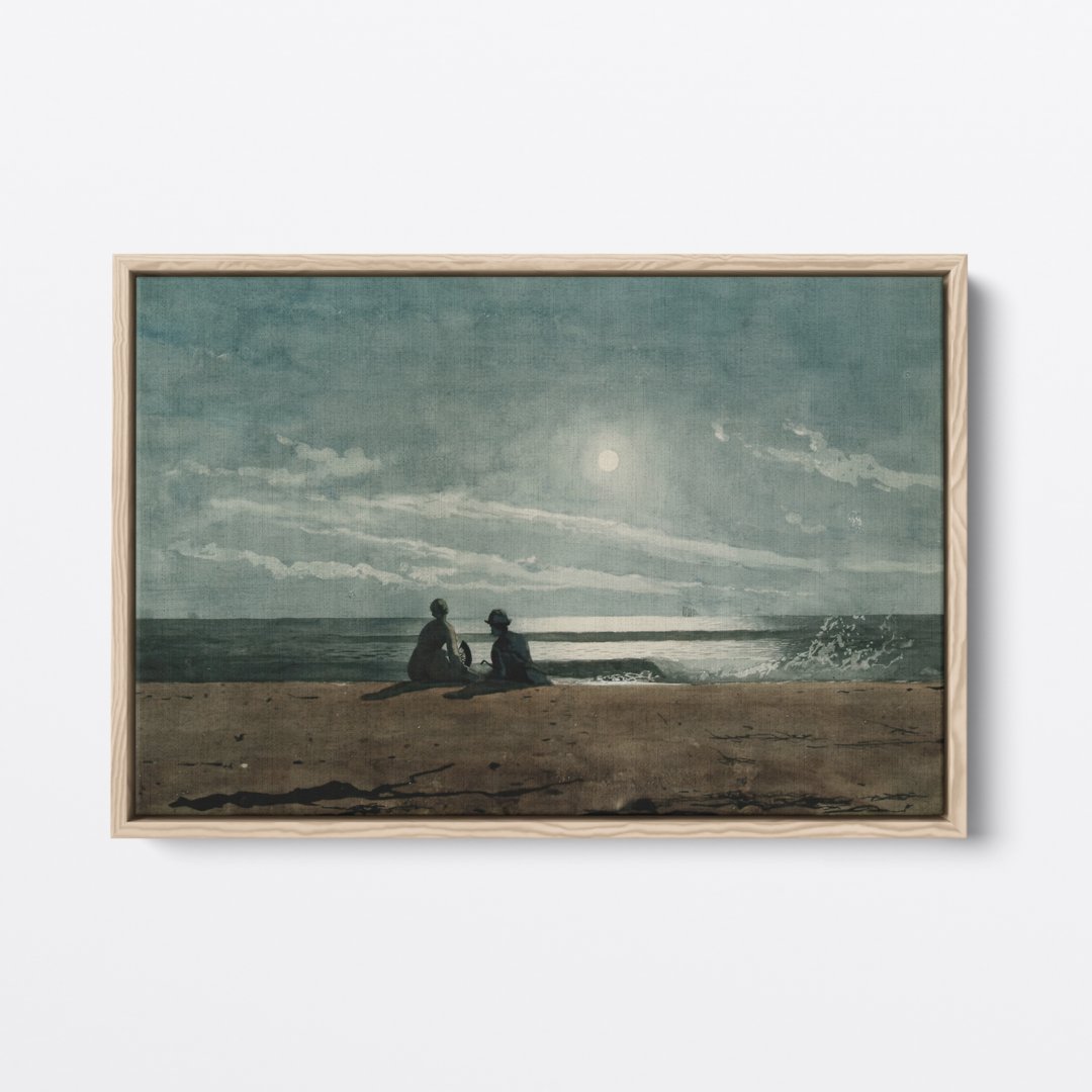Moonlight | Winslow Homer | Ave Legato | Canvas Art Prints | Vintage Artwork