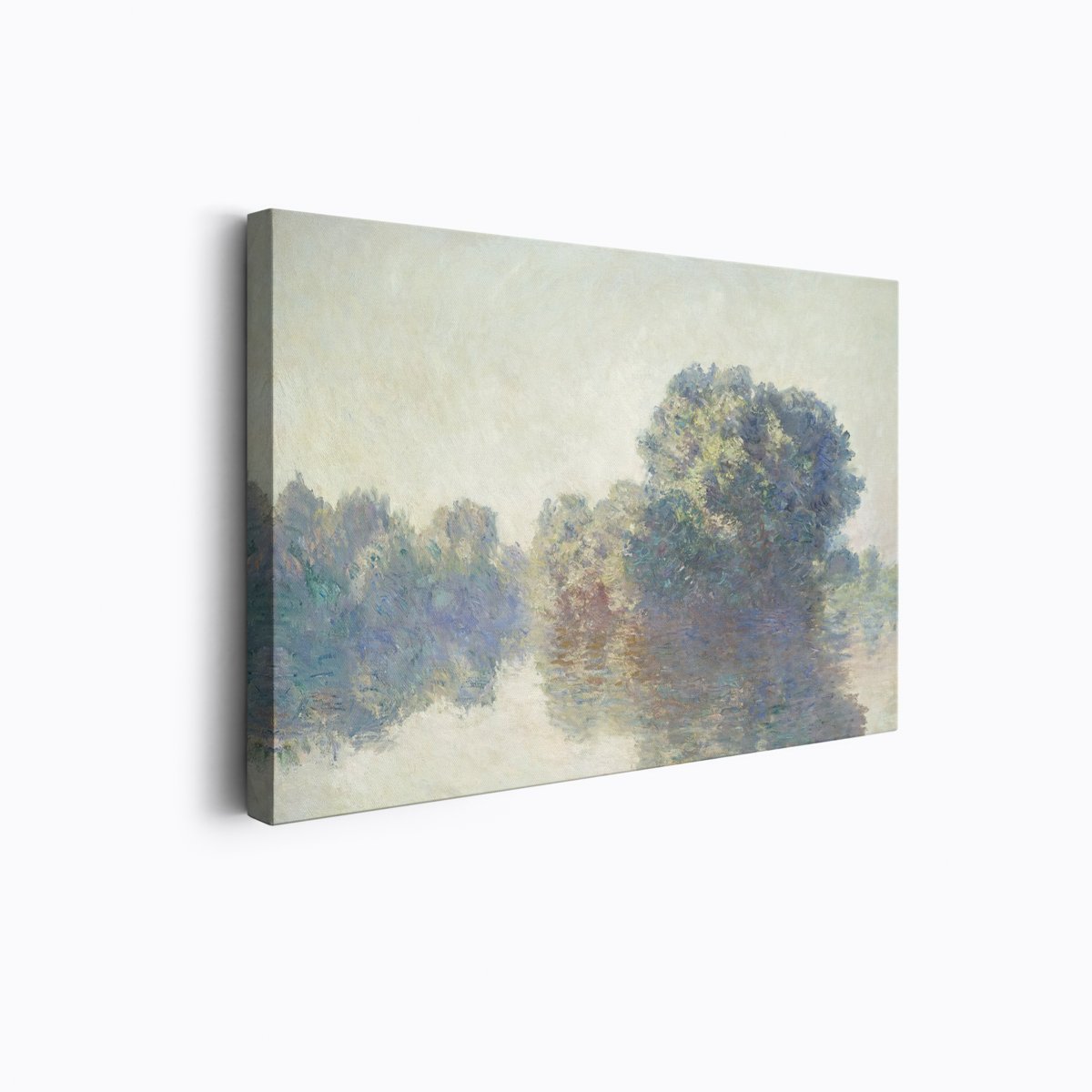 Morning at the River Seine | Claude Monet | Ave Legato | Canvas Art Prints | Vintage Artwork