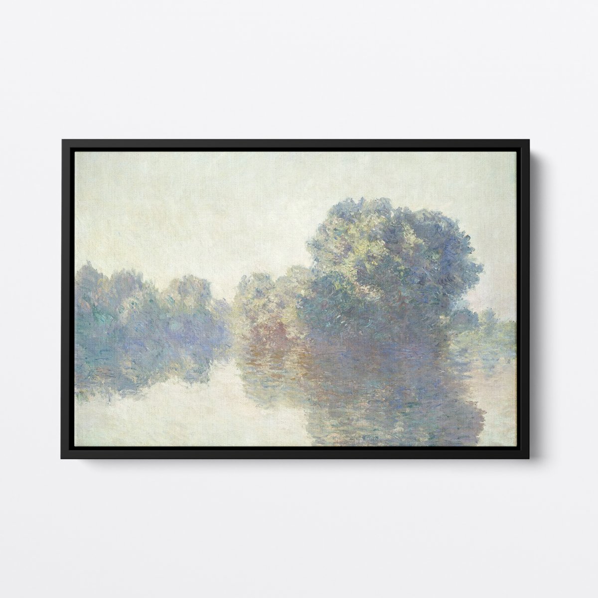 Morning at the River Seine | Claude Monet | Ave Legato | Canvas Art Prints | Vintage Artwork