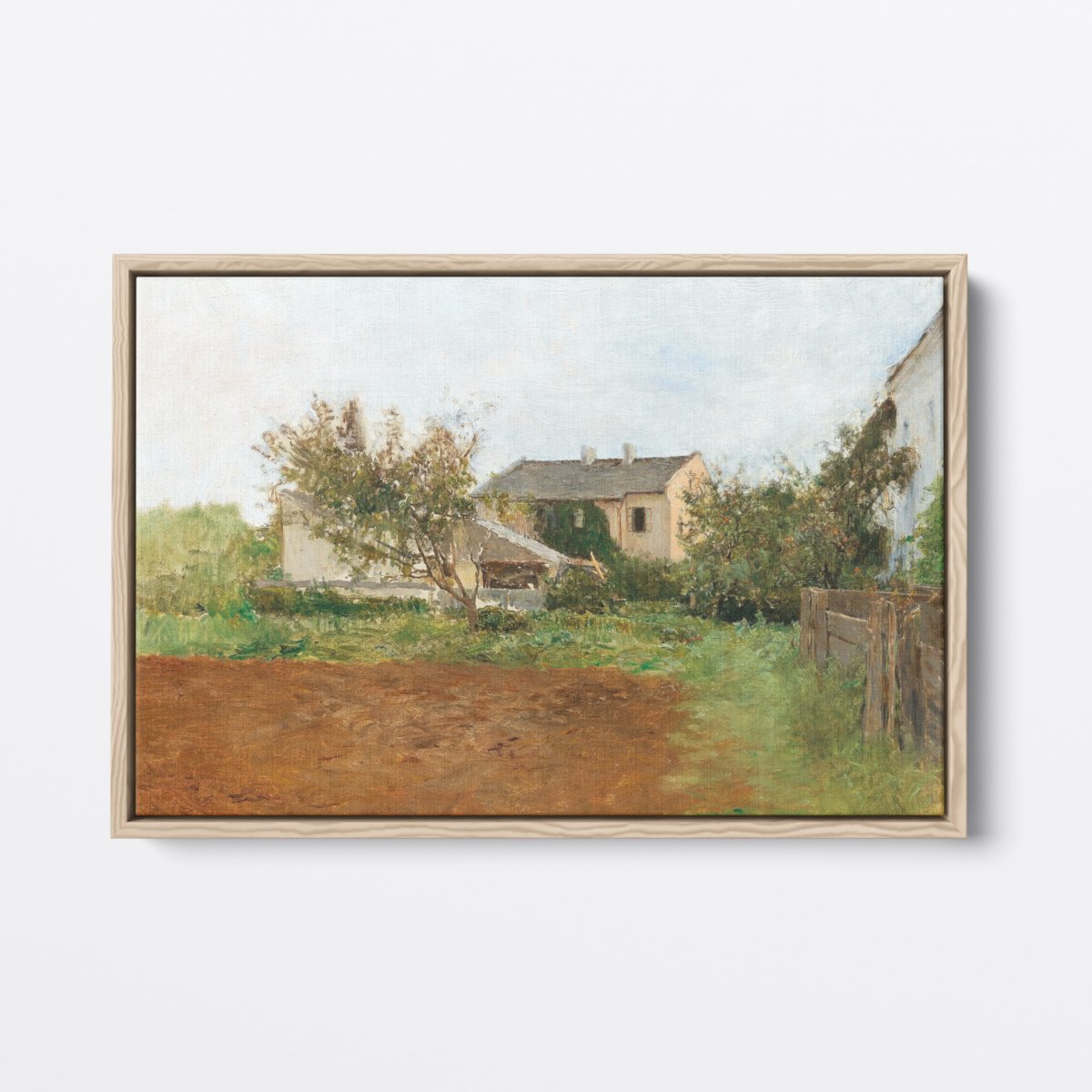 Morning In the Village | Franz Rumpler | Ave Legato | Canvas Art Prints | Vintage Artwork