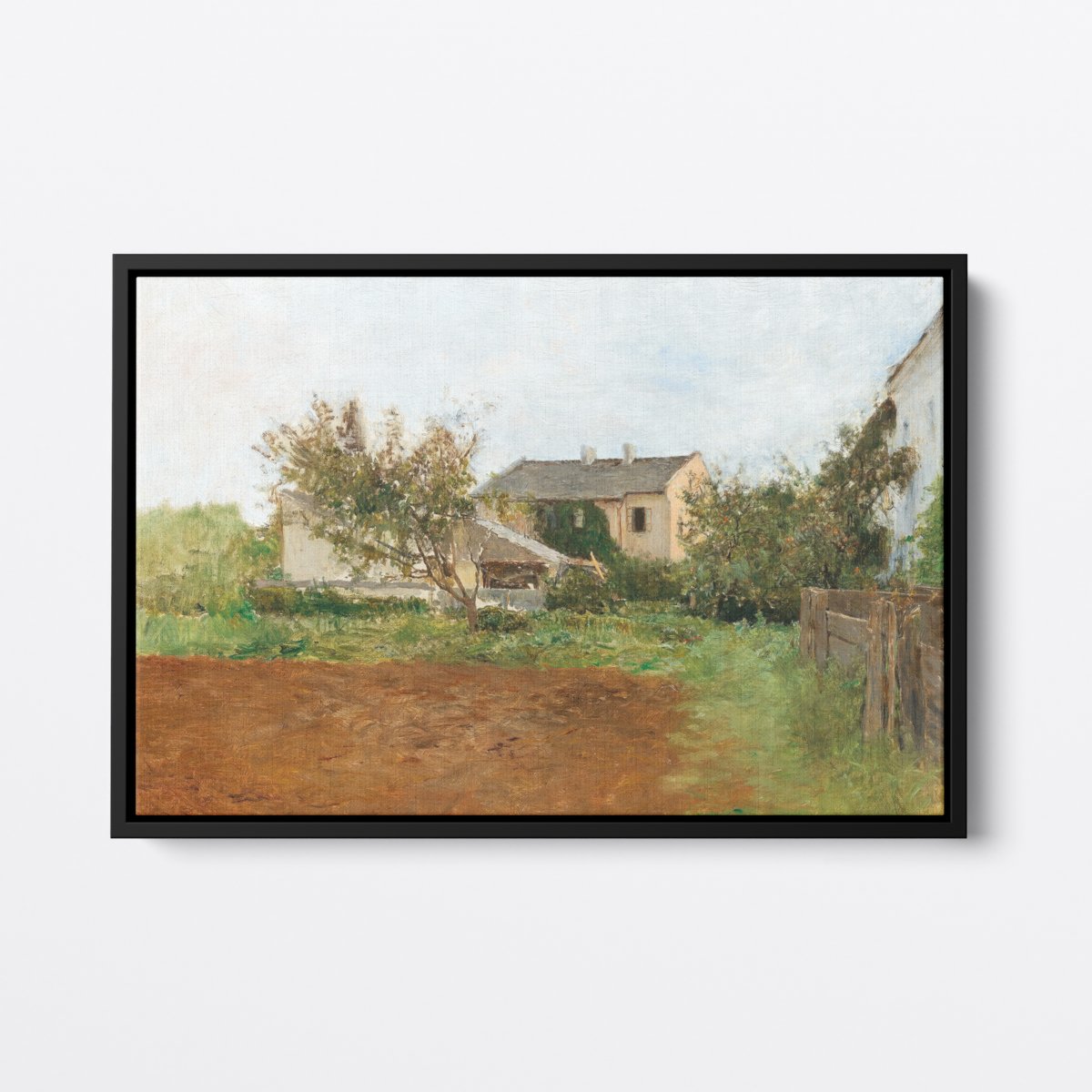 Morning In the Village | Franz Rumpler | Ave Legato | Canvas Art Prints | Vintage Artwork