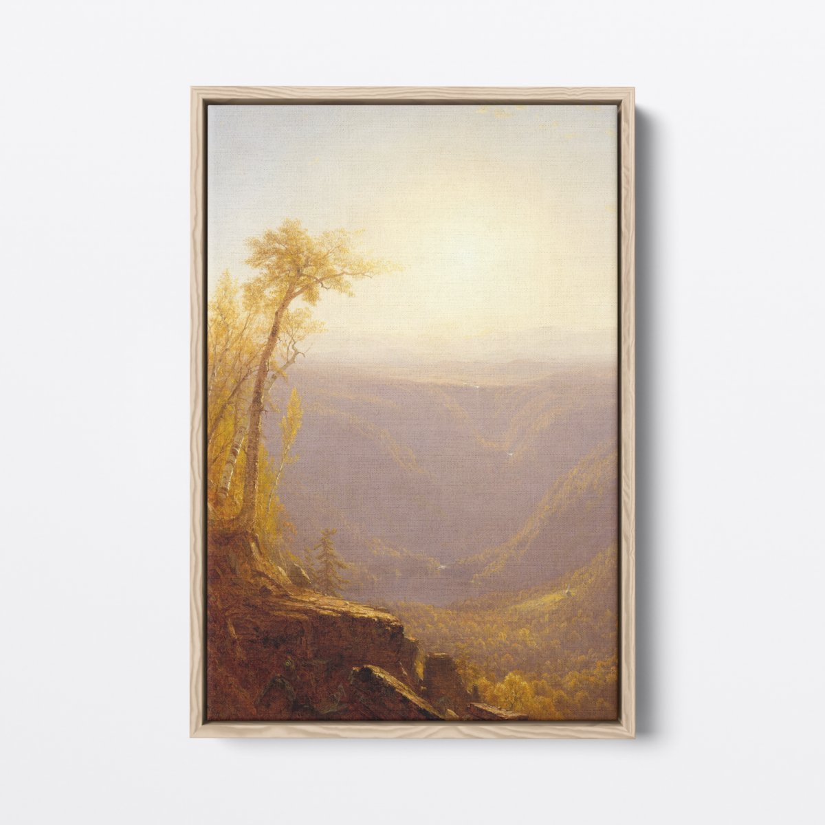 Mountain Gorge | Sanford Gifford | Ave Legato | Canvas Art Prints | Vintage Artwork