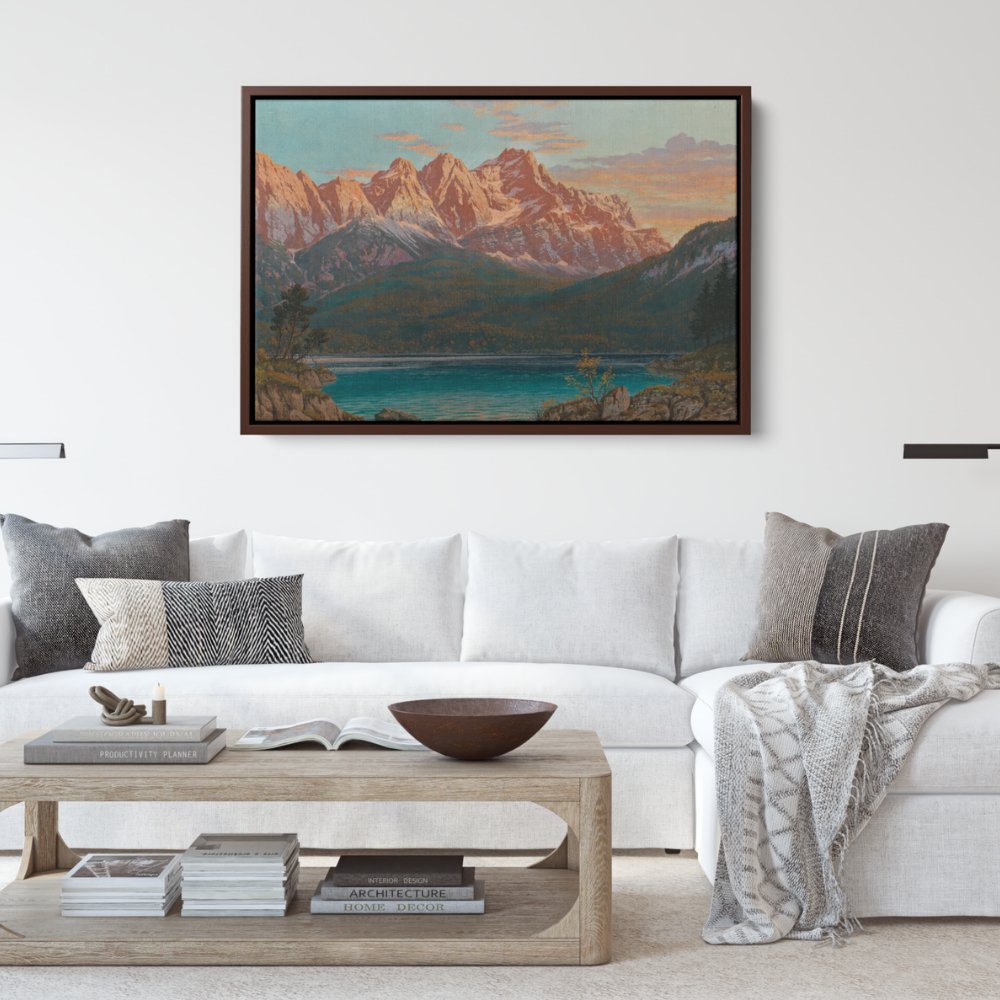 Mountain Landscape | Rudolf Reschreiter | Ave Legato | Canvas Art Prints | Vintage Artwork