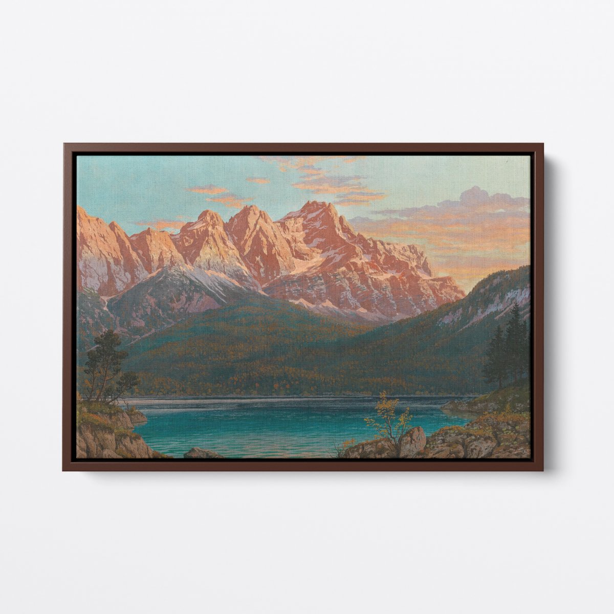 Mountain Landscape | Rudolf Reschreiter | Ave Legato | Canvas Art Prints | Vintage Artwork