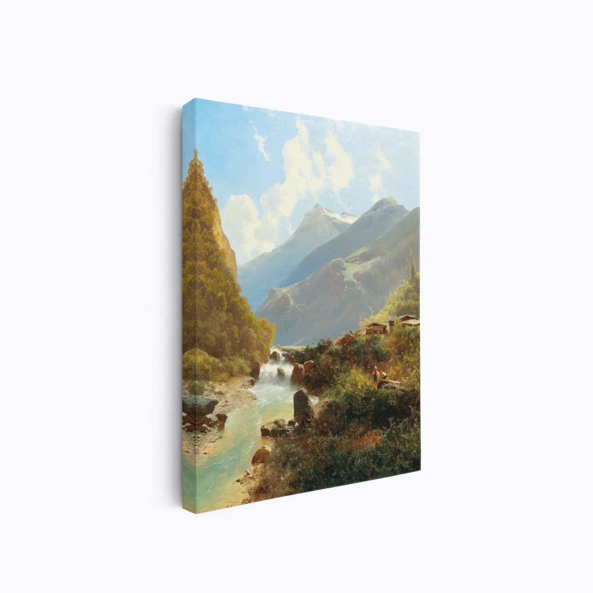 Mountain Torrent | Leopold Vöscher | Ave Legato Art Prints