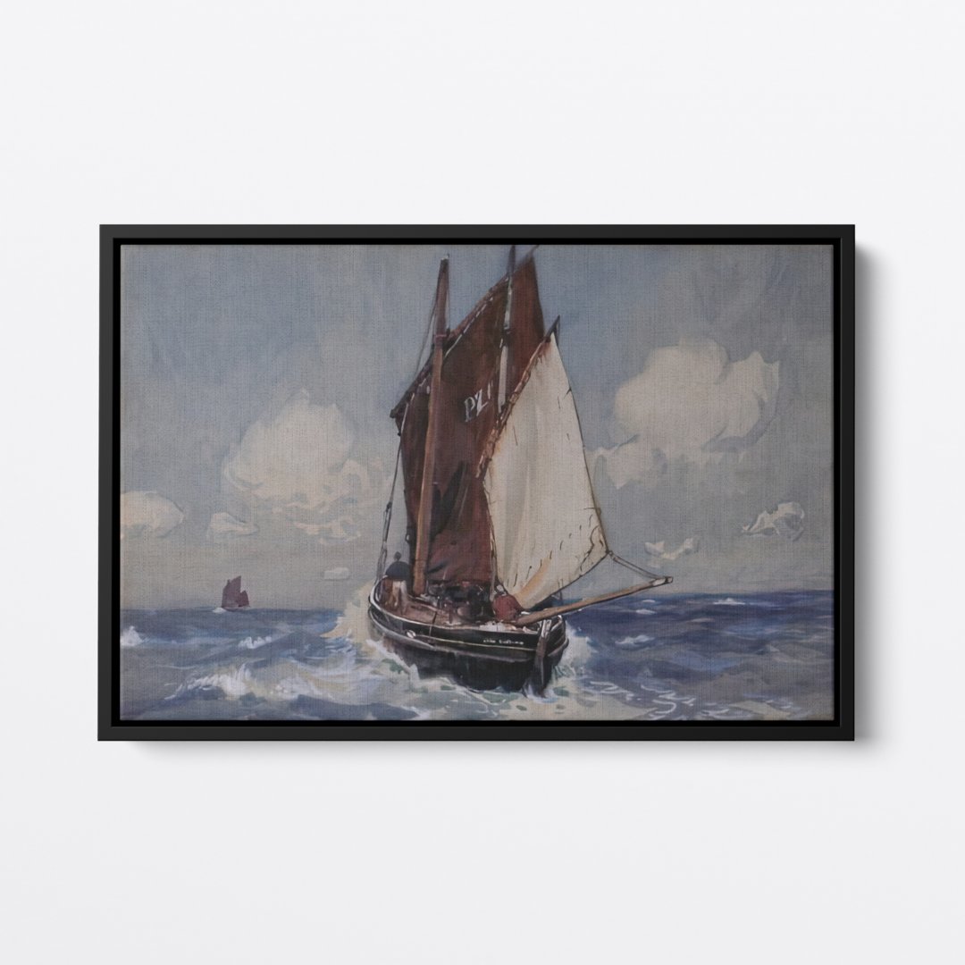Off to the Fishing Grounds | Ernest Frederick Dade | Ave Legato | Canvas Art Prints | Vintage Artwork