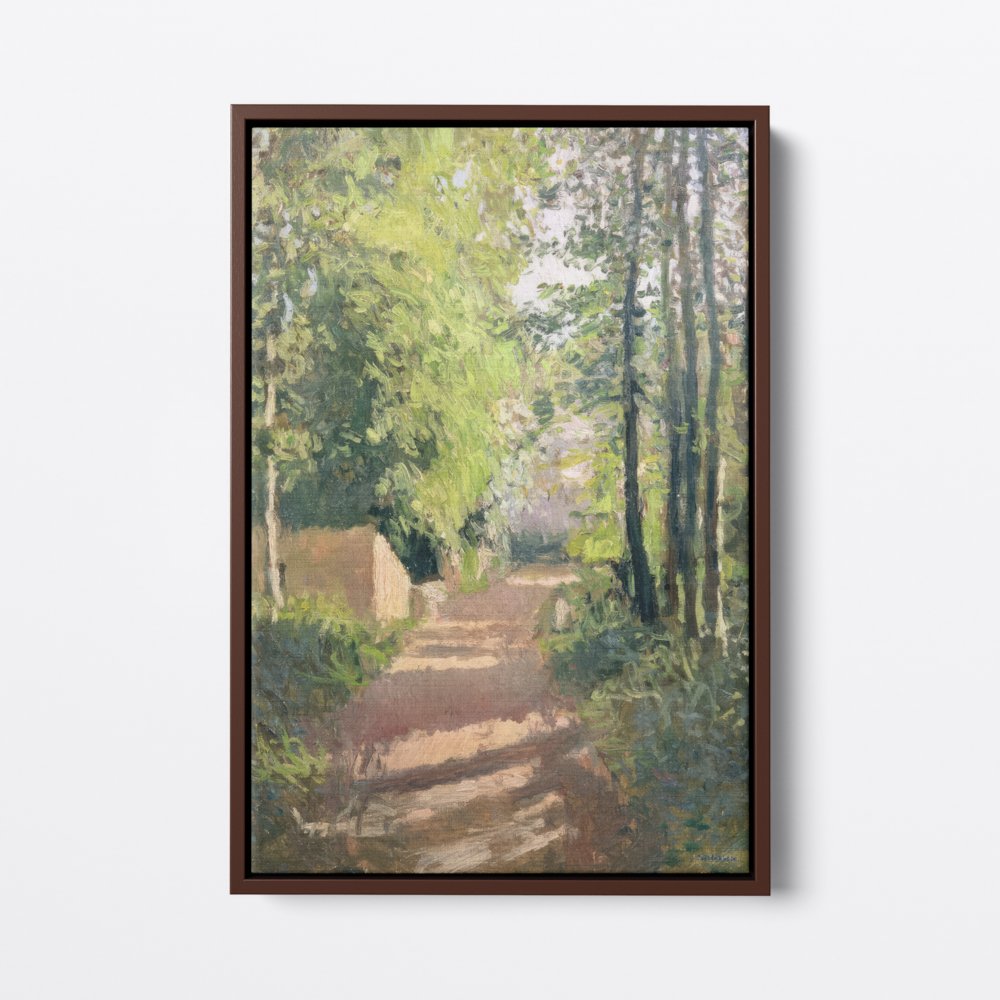 On A Sidepath | Gustave Caillebotte | Ave Legato | Canvas Art Prints | Vintage Artwork