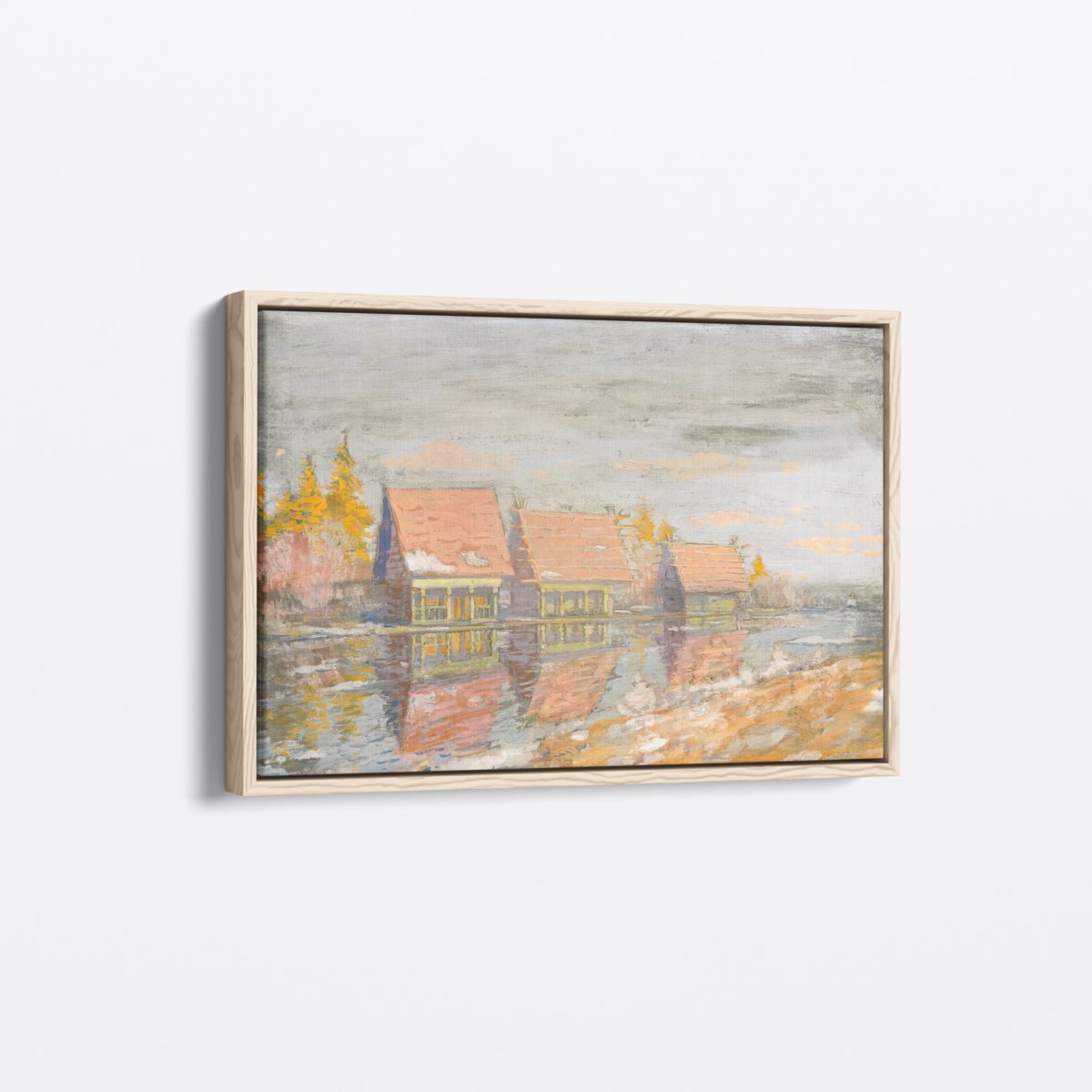 On the River Bank | Konstantin Korovin | Ave Legato | Canvas Art Prints | Vintage Artwork