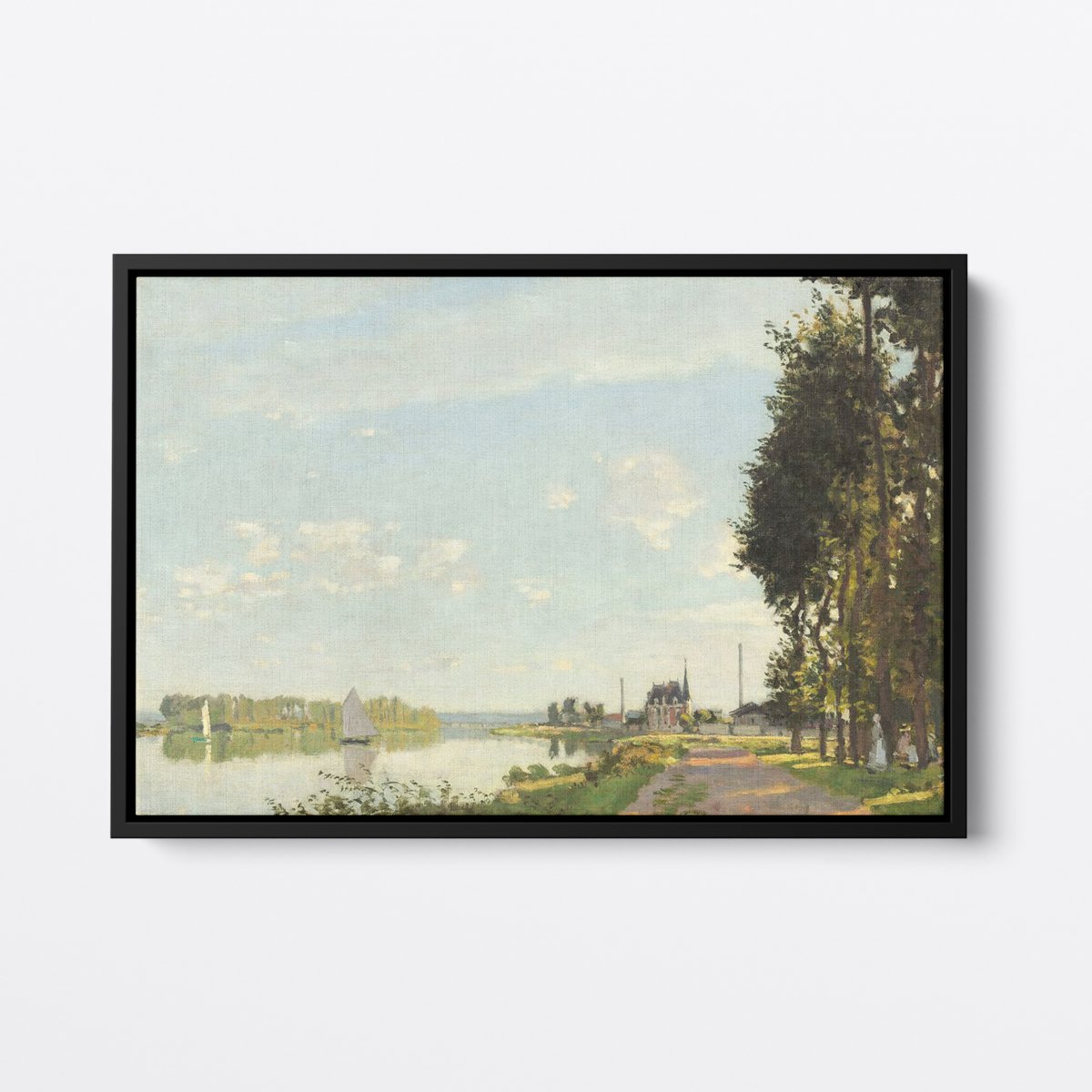 On to Westhaven | Claude Monet | Ave Legato | Canvas Art Prints | Vintage Artwork