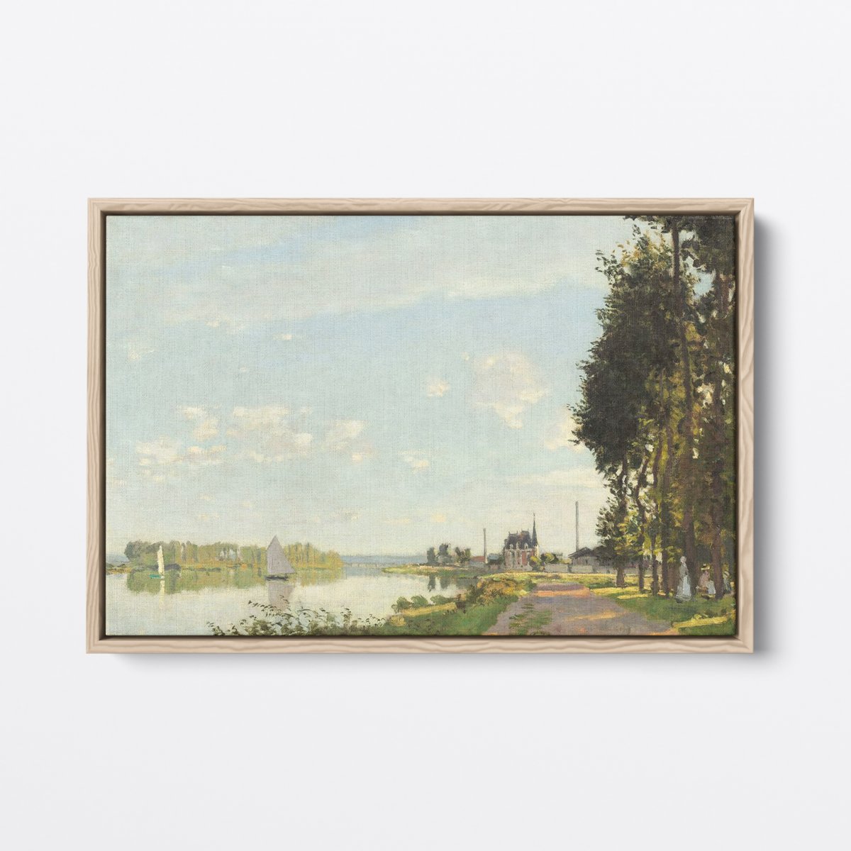 On to Westhaven | Claude Monet | Ave Legato | Canvas Art Prints | Vintage Artwork