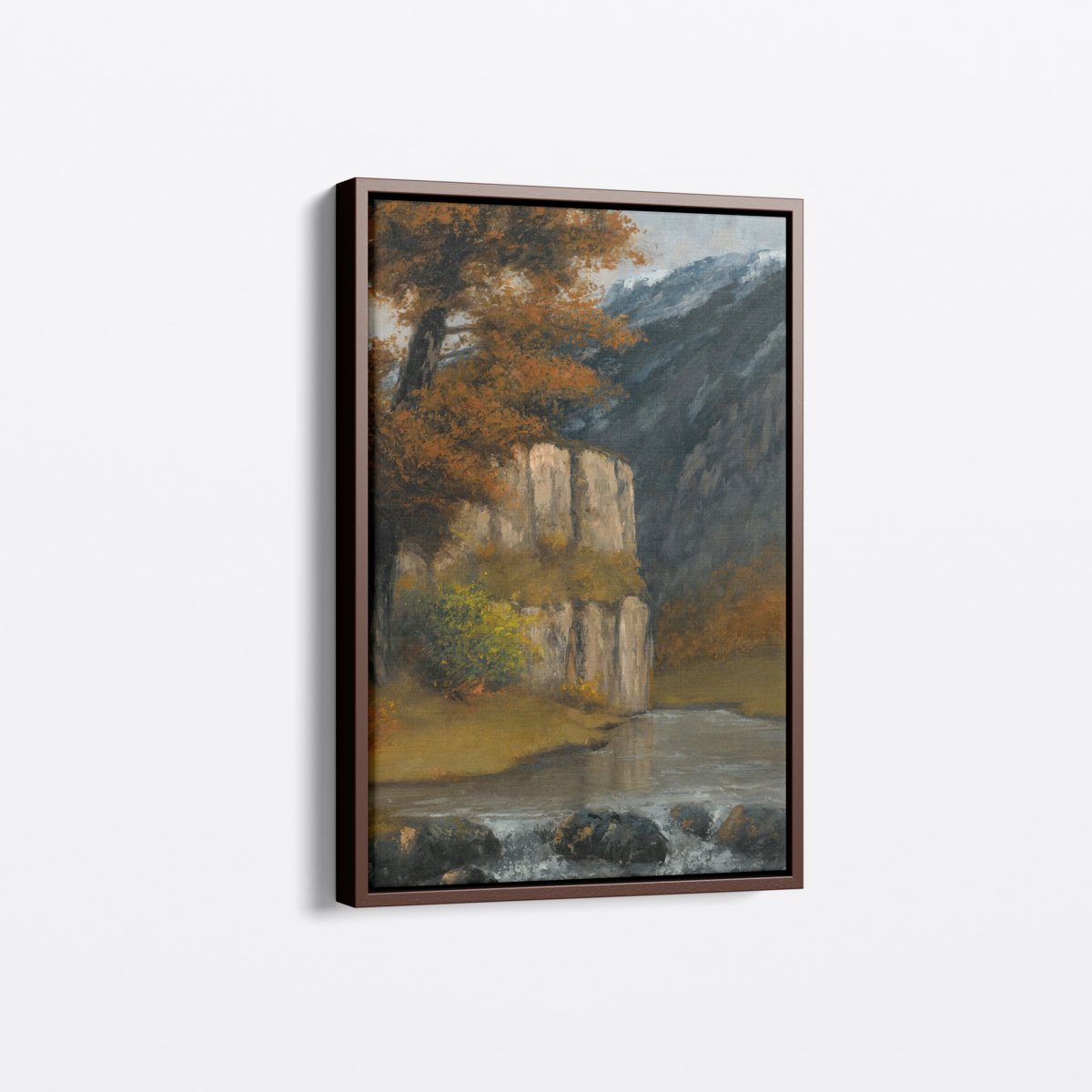 Outside Ornans | Gustave Courbet | Ave Legato | Canvas Art Prints | Vintage Artwork