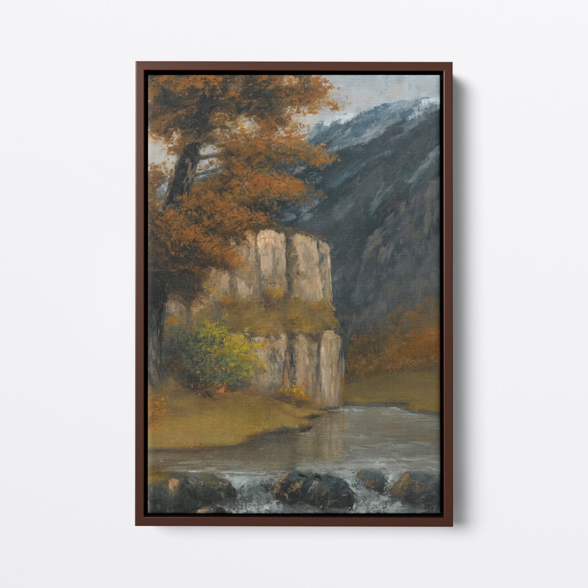 Outside Ornans | Gustave Courbet | Ave Legato | Canvas Art Prints | Vintage Artwork