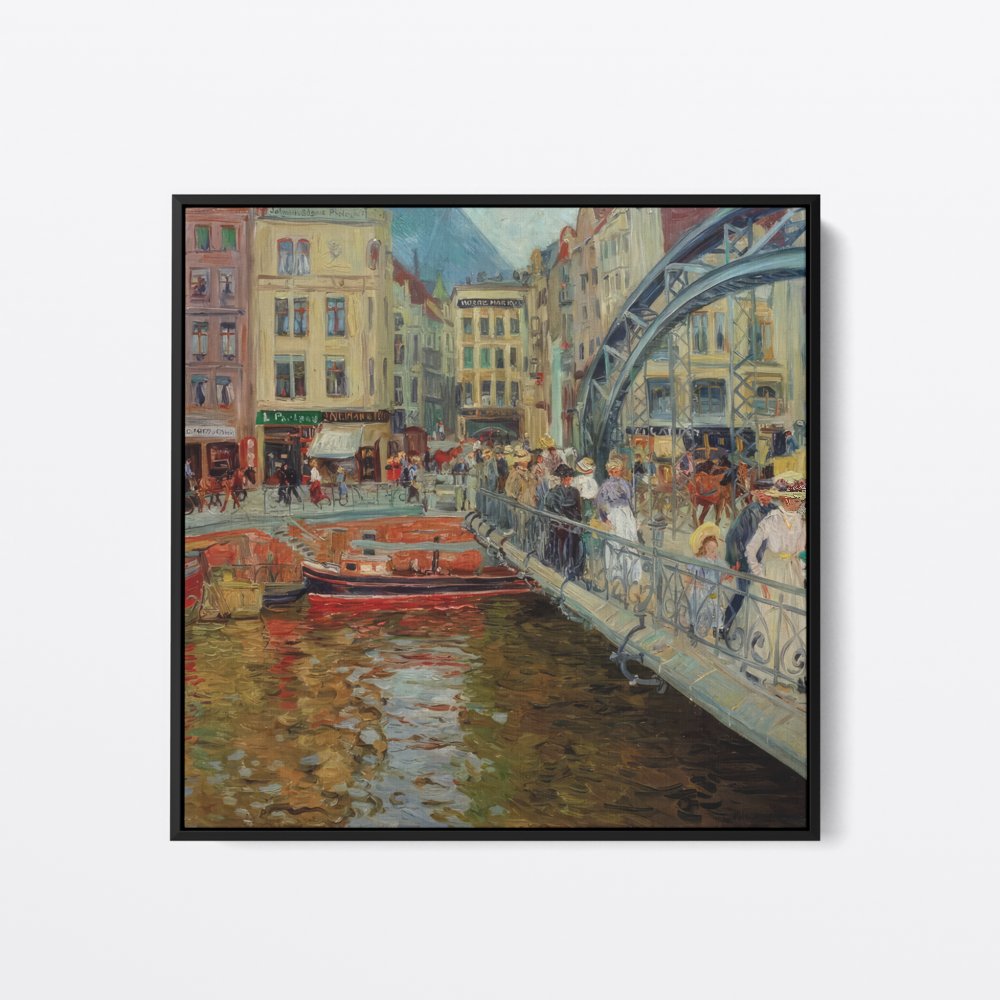 Over the Canal | Philipp Franck | Ave Legato | Canvas Art Prints | Vintage Artwork